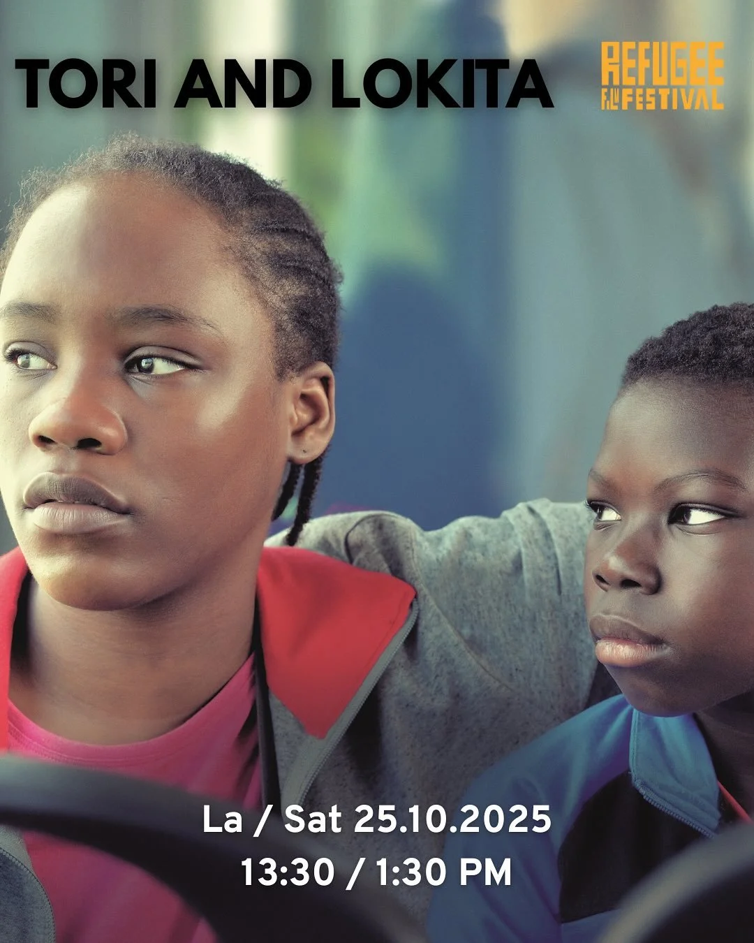 Lauantaina klo 13:30 esitämme belgialaisten ohjaajaveljesten Jean-Pierre ja Luc Dardennen elokuvan TORI AND LOKITA, joka kertoo siirtolaisuudesta Euroopassa. 11-vuotias Tori ja 16-vuotias Lokita yrittävät parhaansa mukaan luoda uutta e