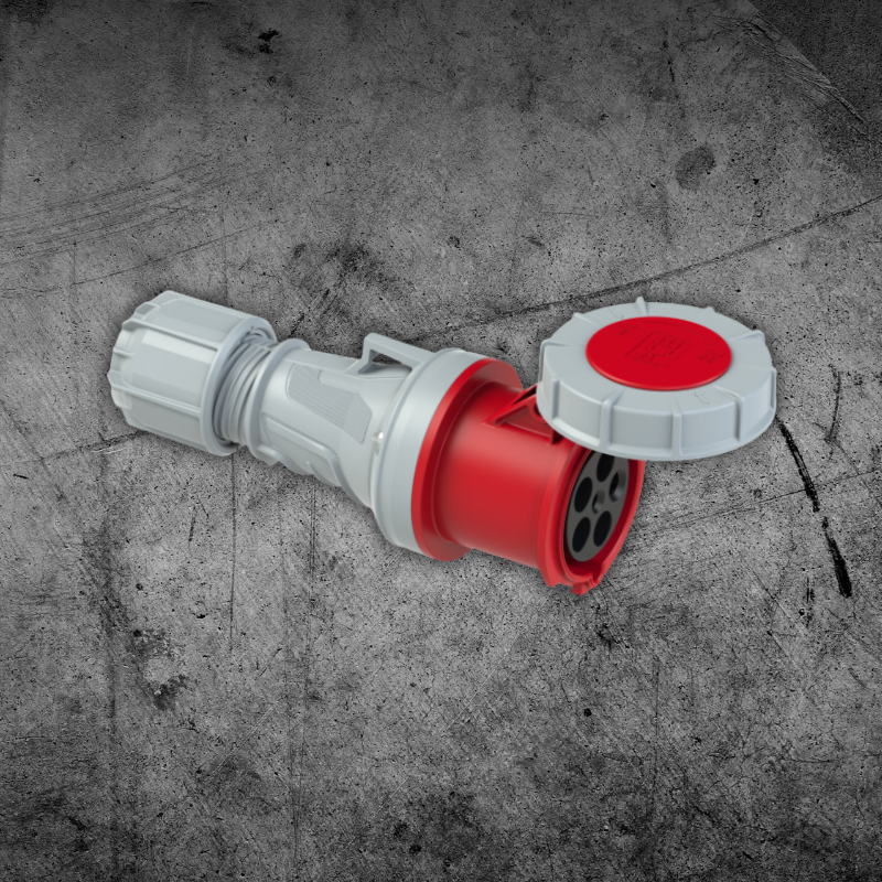 Conector aereo 63A 5 pines 63A