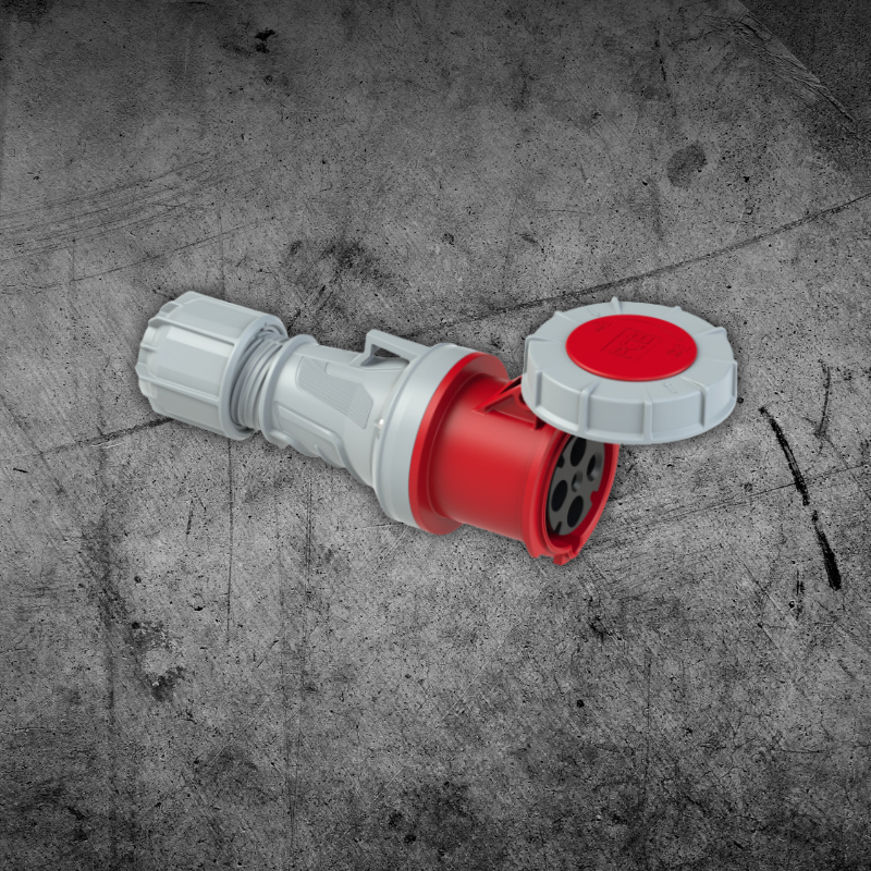 Conector aereo de 4 pines 63A