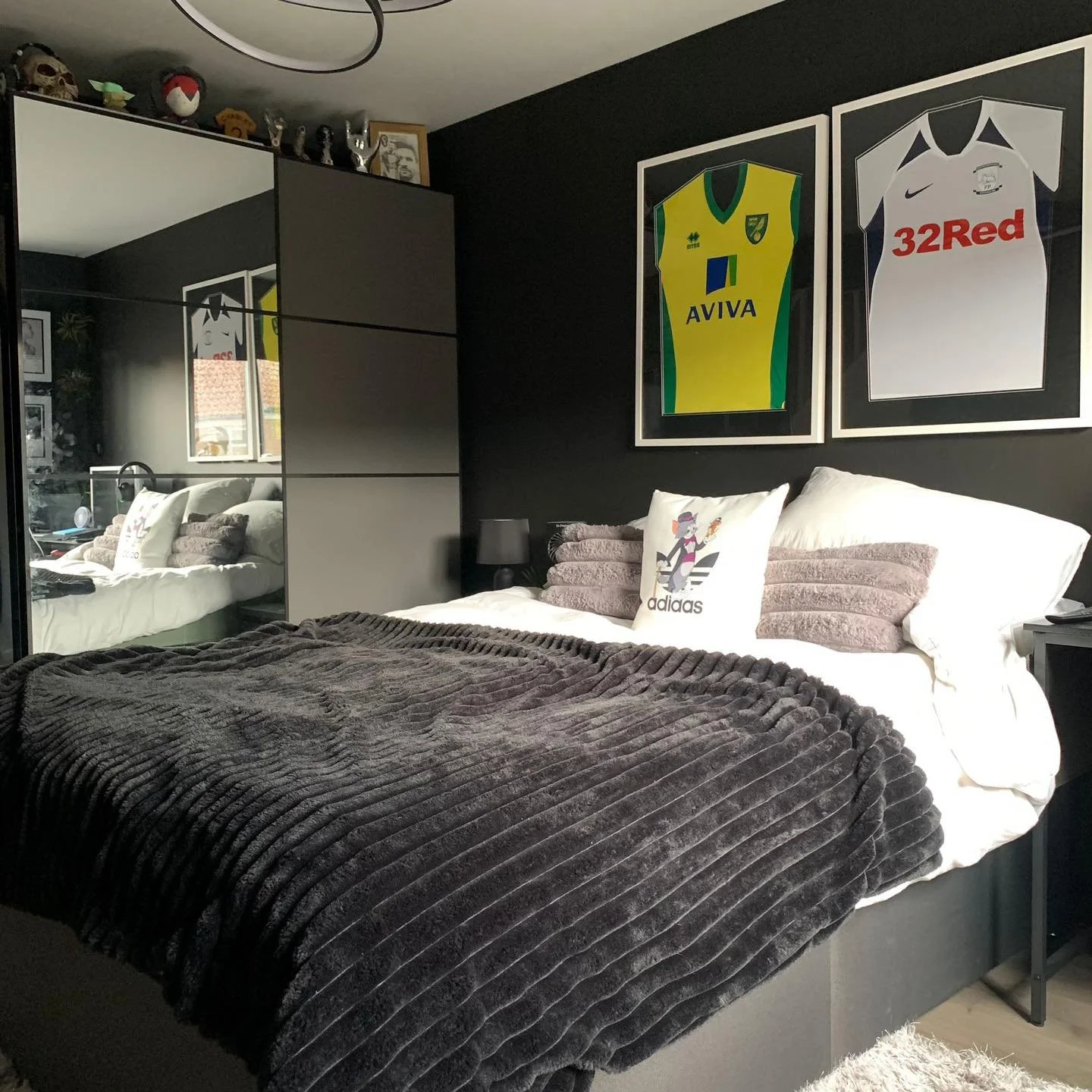 Check out this super cool room design for a teenage boy who wanted a more grown up feel to his bedroom. 

The room was planned out in our room designer app before bringing it all to life - check out the planner designs in pics 4 &amp; 5 and see how c