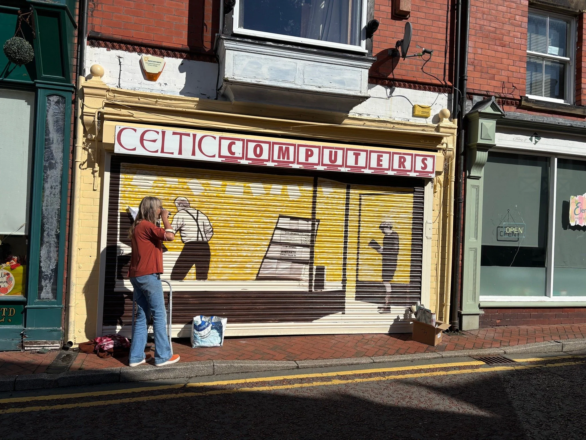 Cefn Mawr Shutter Mural