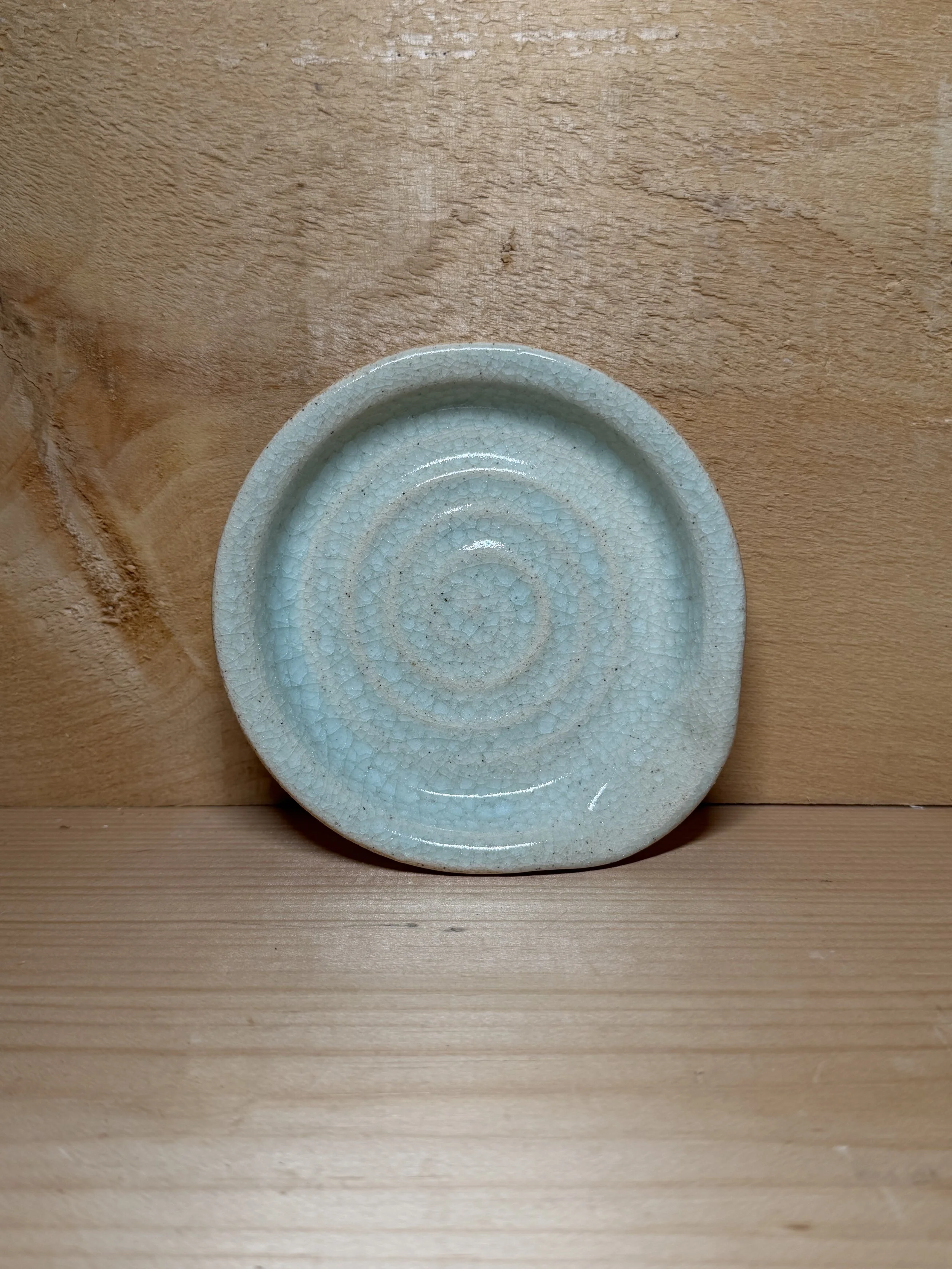 Ceramic Spoon Rest - Glacial Lake