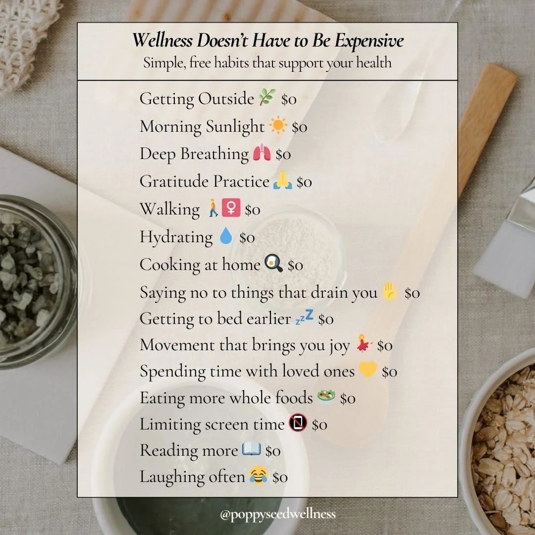 💡 The basics make the biggest difference. Which of these do you do daily?

#fermentandflourish #holistichealth #simplewellness #nourishnaturally #fromscratchliving #slowwellness #dailyhabits #wellnesstips #healthcoachintraining