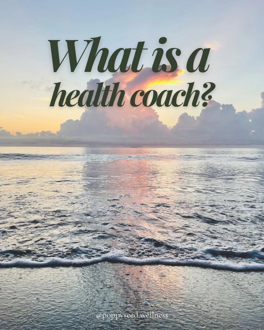 This question came up recently when my parents were at a dinner, and my mother mentioned that I&rsquo;m a health coach.

The next question was: &ldquo;What does that actually mean?&rdquo;

It made me realize how unclear the term can be &mdash; even w