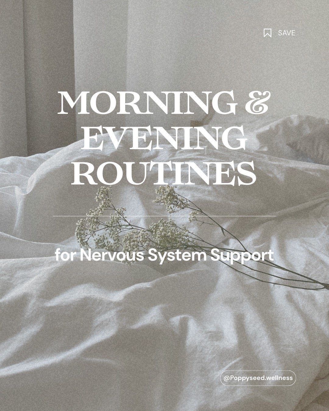 Morning and evening routines are often framed as something to perfect.

For me, they&rsquo;ve been most supportive when they&rsquo;re simple, repeatable, and flexible &mdash; small practices that help the nervous system feel steadier rather than anot