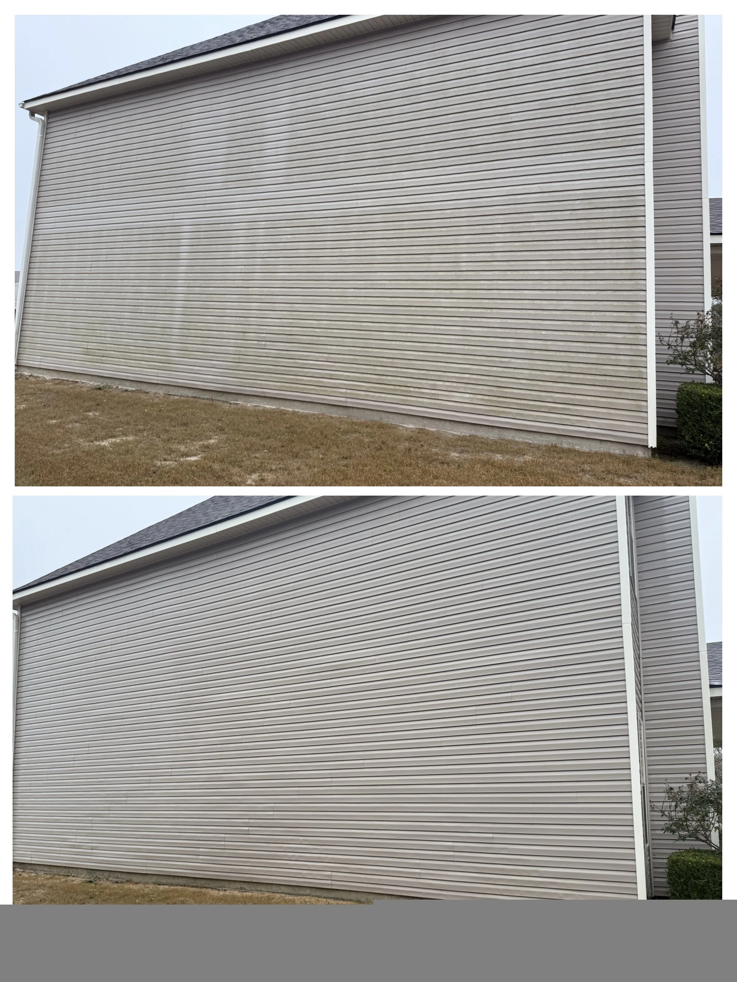 Pressure Washing house in Augusta, GA