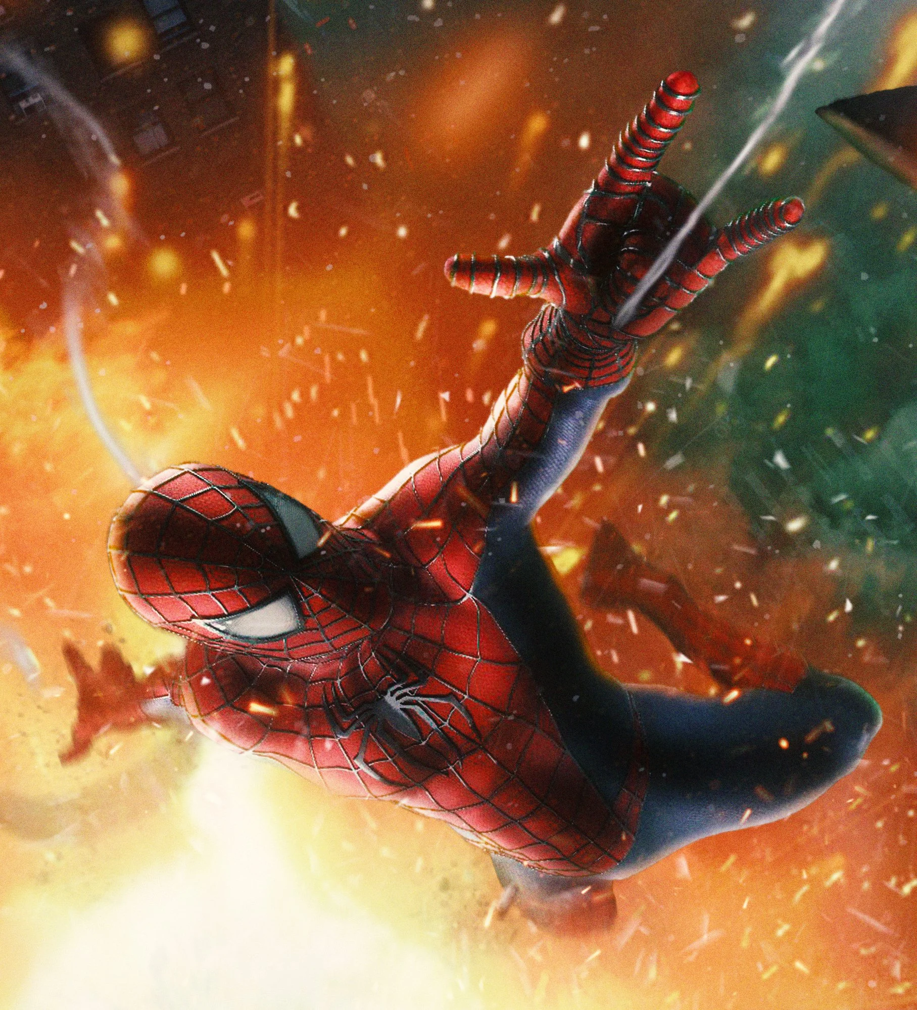 Spiderman VS Green Goblin - poster1.jpg