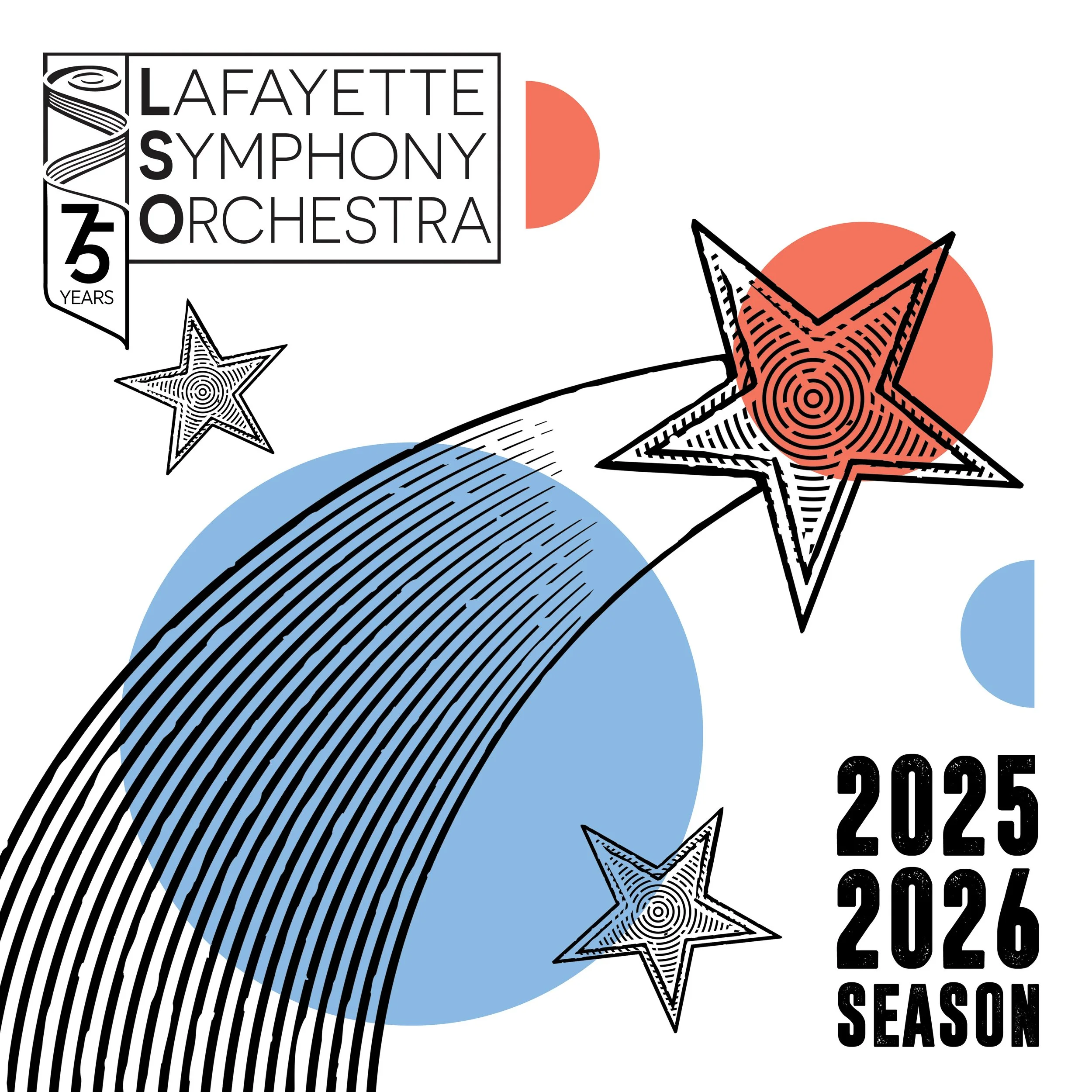 Program Cover for the 2025/26 Anniversary Season