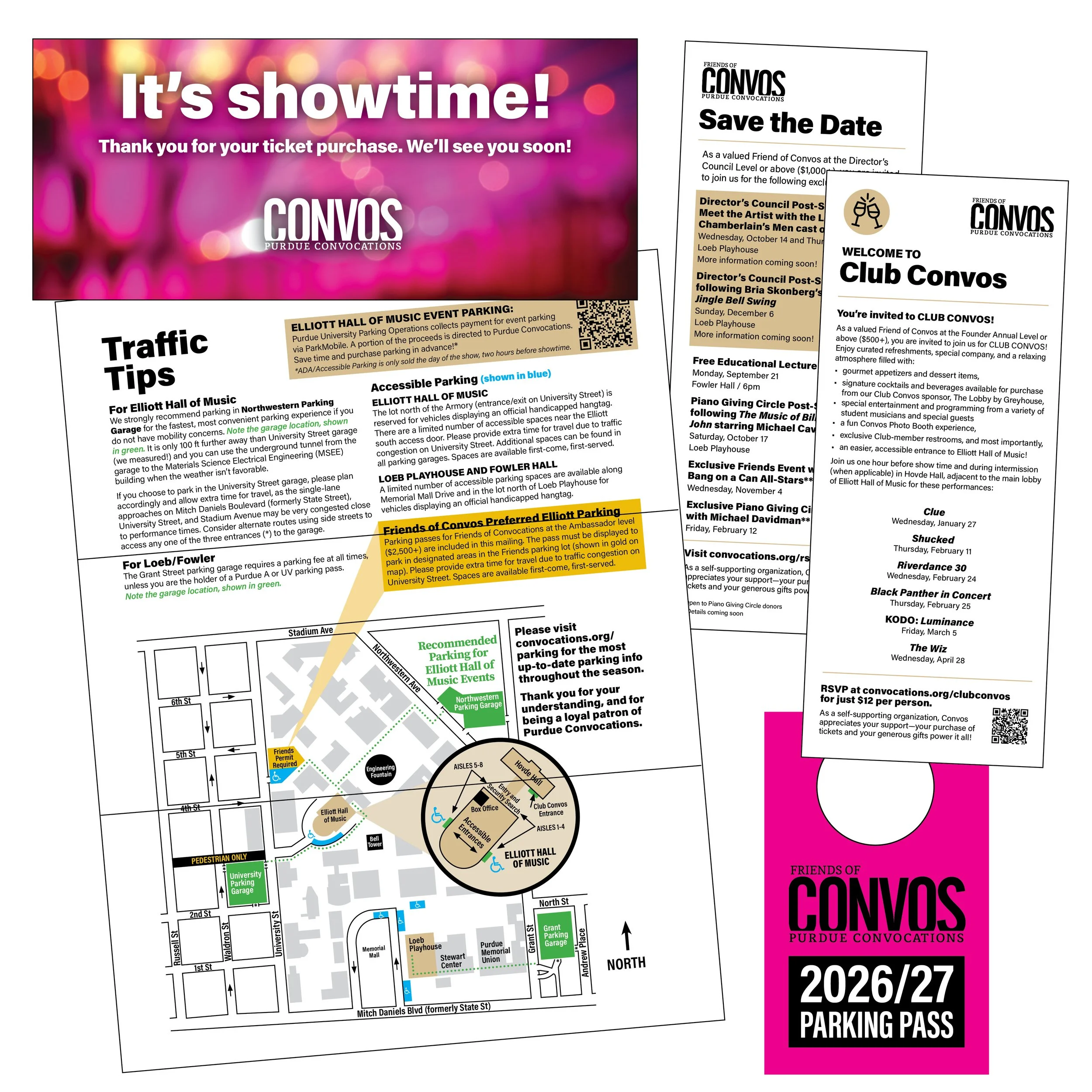 Friends of Convos Ticket Packet