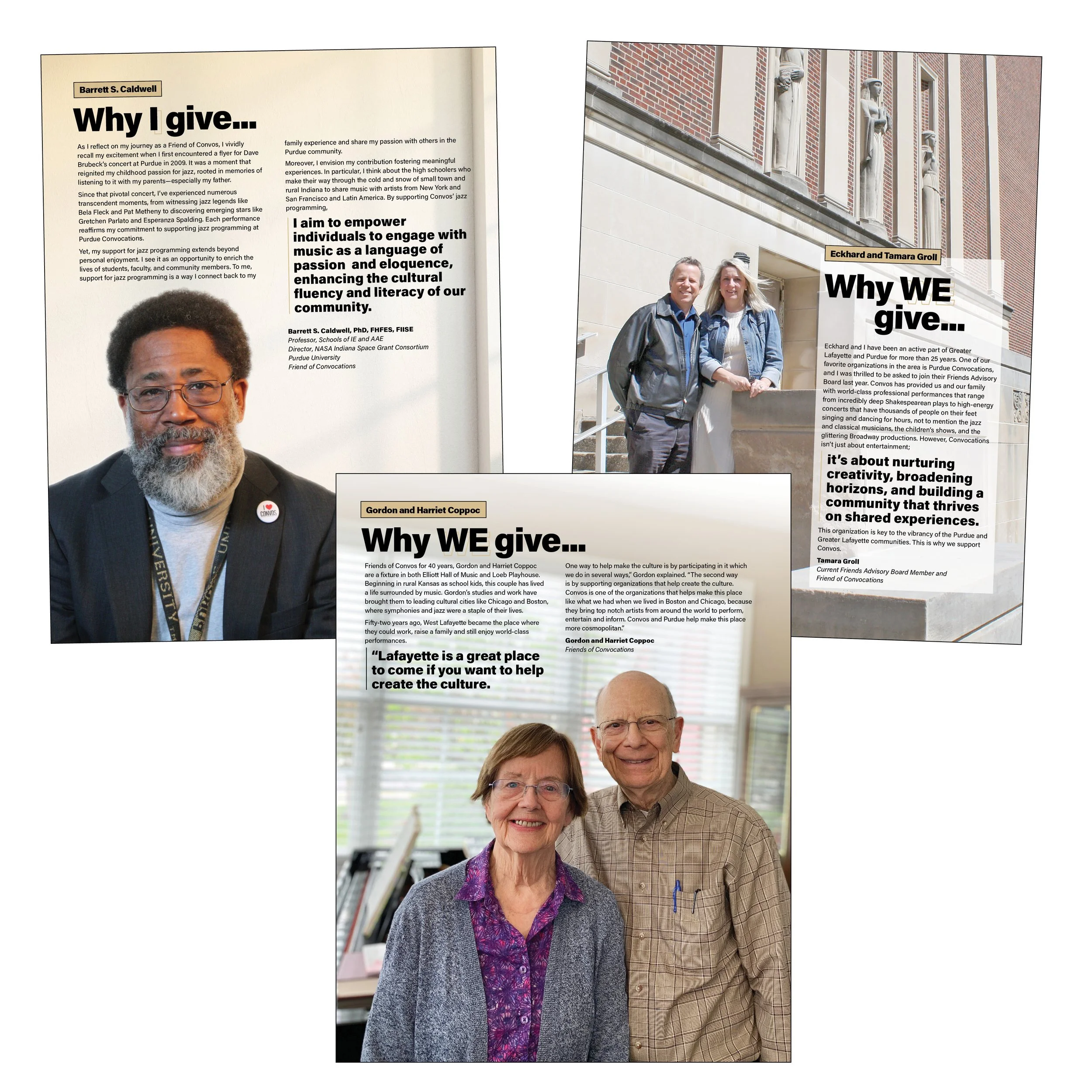 Selected Pages from Season Brochure