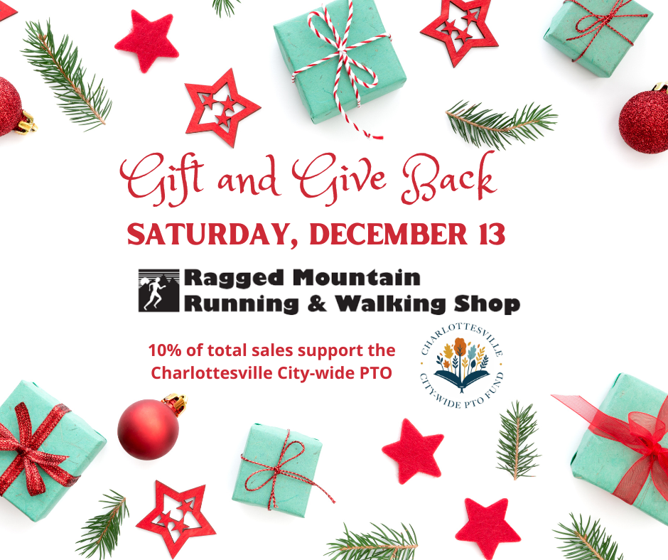 Ragged Mountain Running &amp; Walking Shop - Gift and Give Back Event 12/13/25