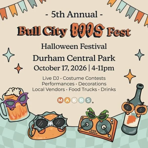 Come see me and all of the other fabulous vendors and performers at Bull City BOOS Fest!!!

#ShopLocal #ShopSmall #yarn #crochet #knitting #notions #durham #Halloween #TrickOrTreat