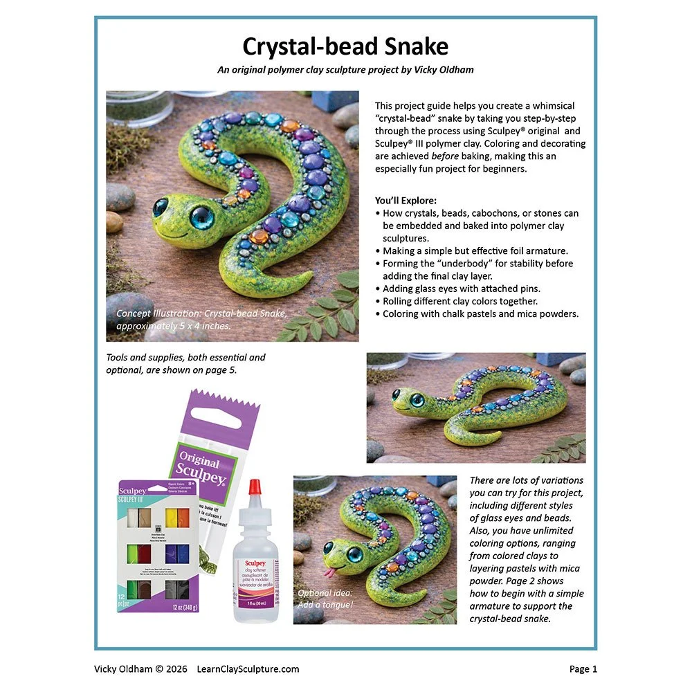 Crystal-bead Snake Sculpture Project Guide