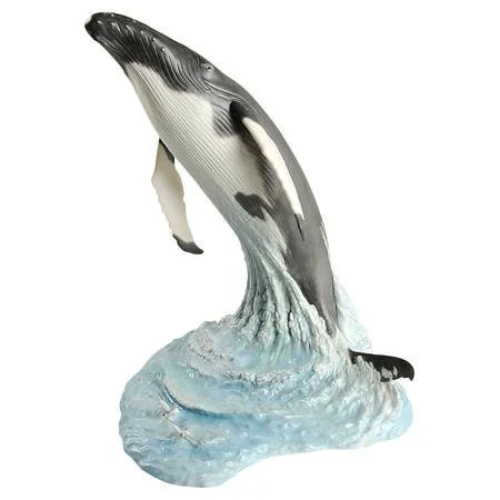 The Cousteaus, famous for underwater films, commissioned this piece from Cybis and Chuck Oldham was invited to their headquarters to plan the sculpture. The resulting porcelain piece is a limited edition.