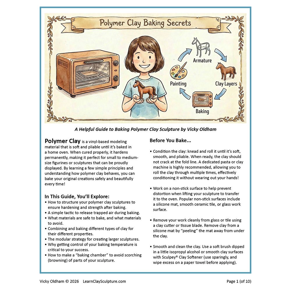 Polymer Clay Baking Guide