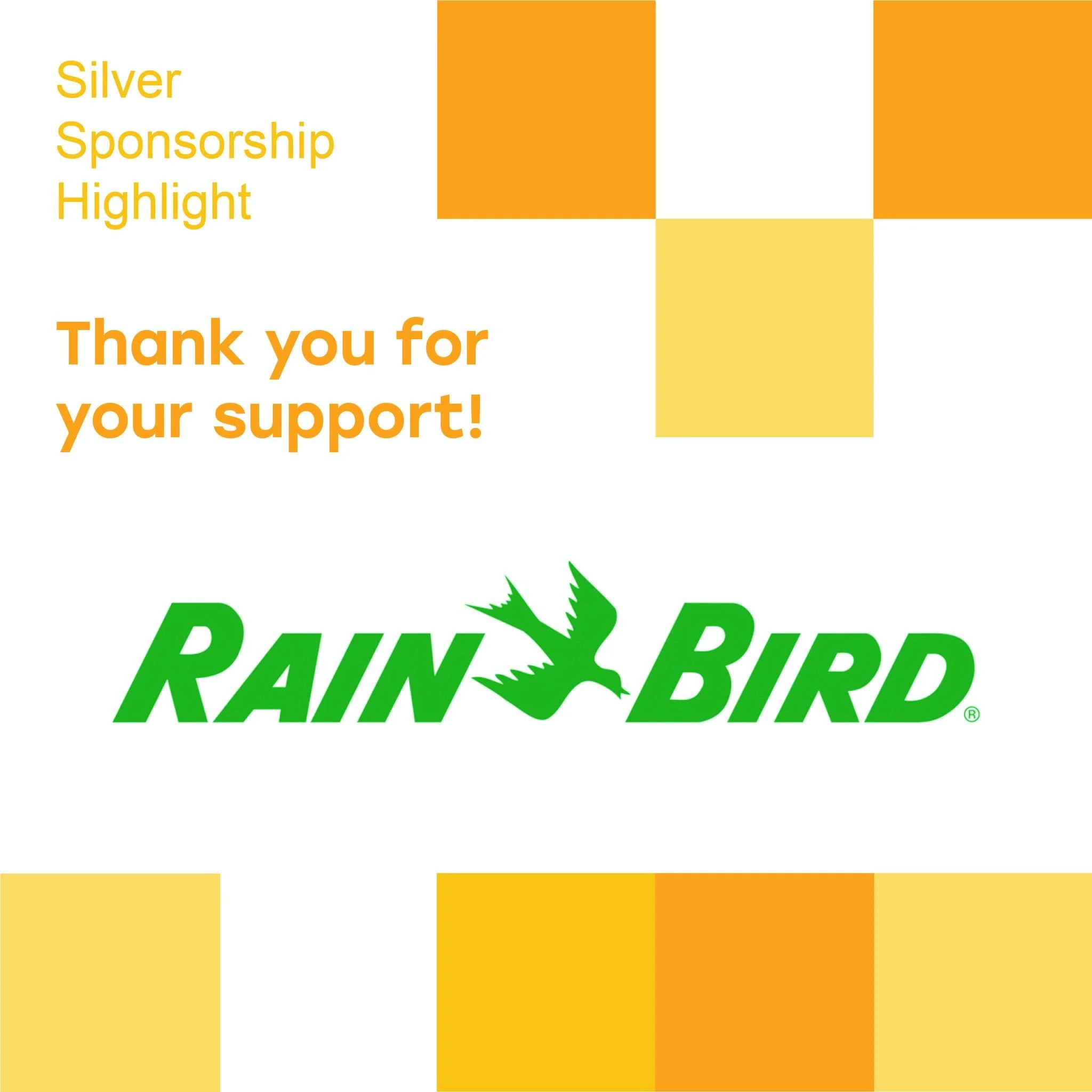 Thank you to @rainbirdcorp  for being a Silver Sponsor at the Central States ASLA Conference in St. Louis! They will be found at booth #45!
 #centralstatesasla2026 #centralstatesasla