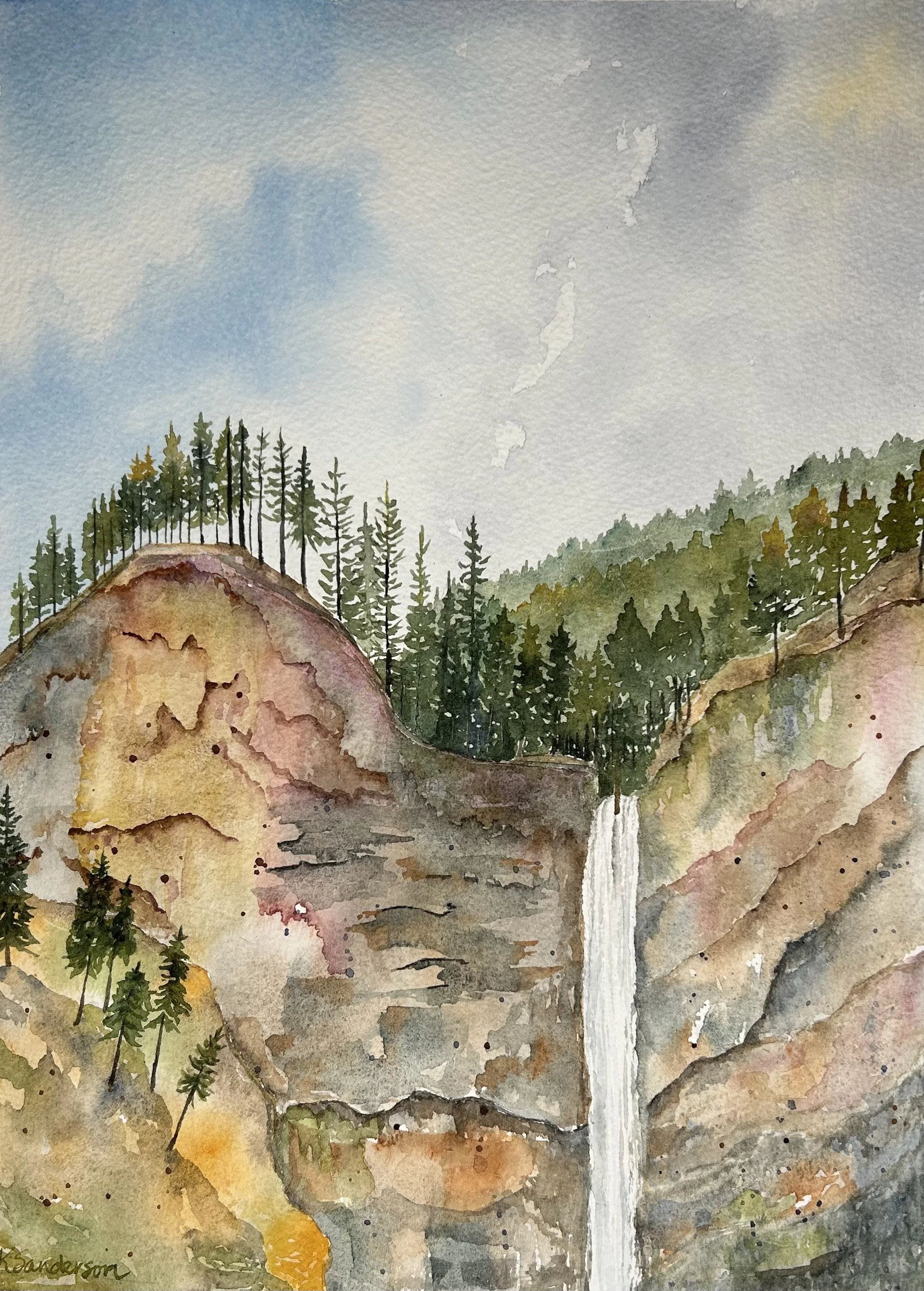 The Top of Multnomah Falls 2022