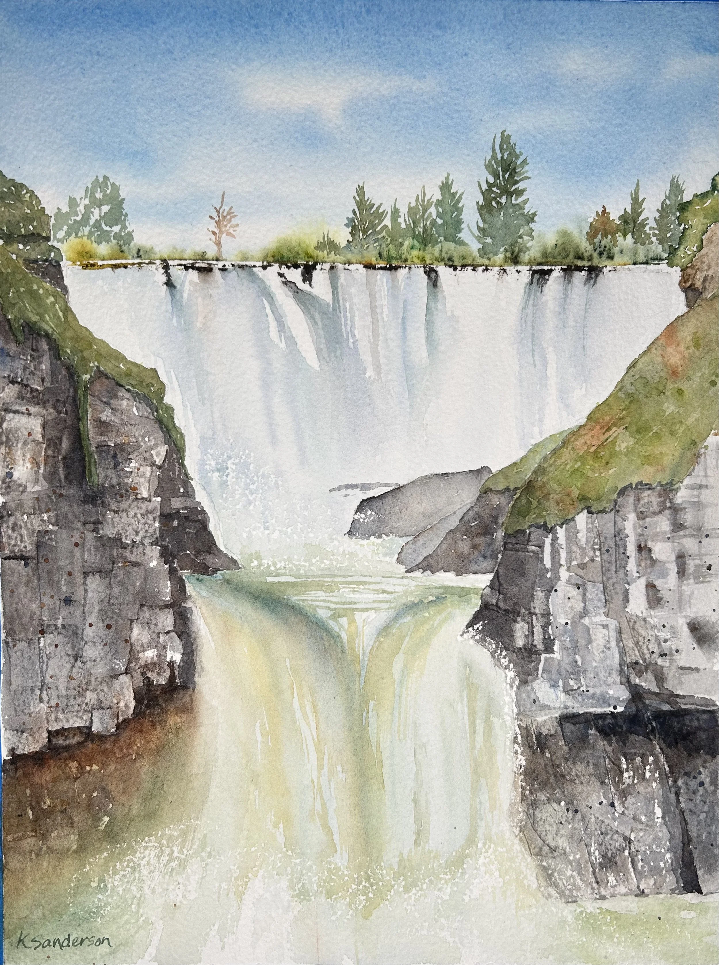 White River Falls 2024