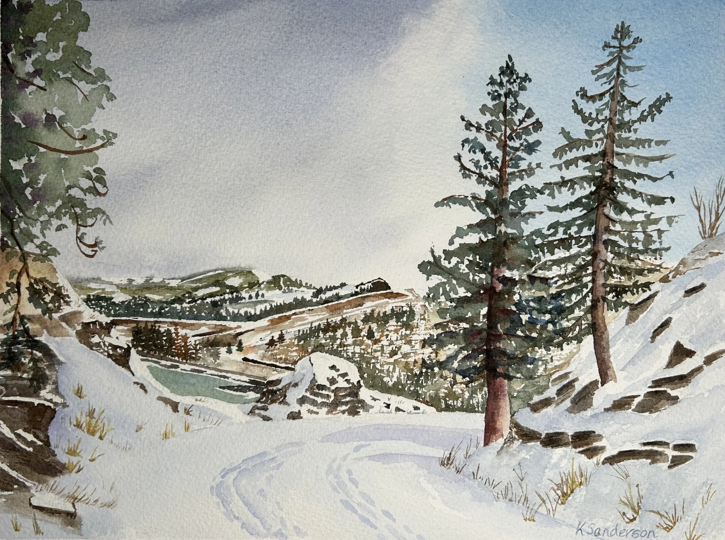 Twin Tunnels Trail 2023 (Sold--prints available)