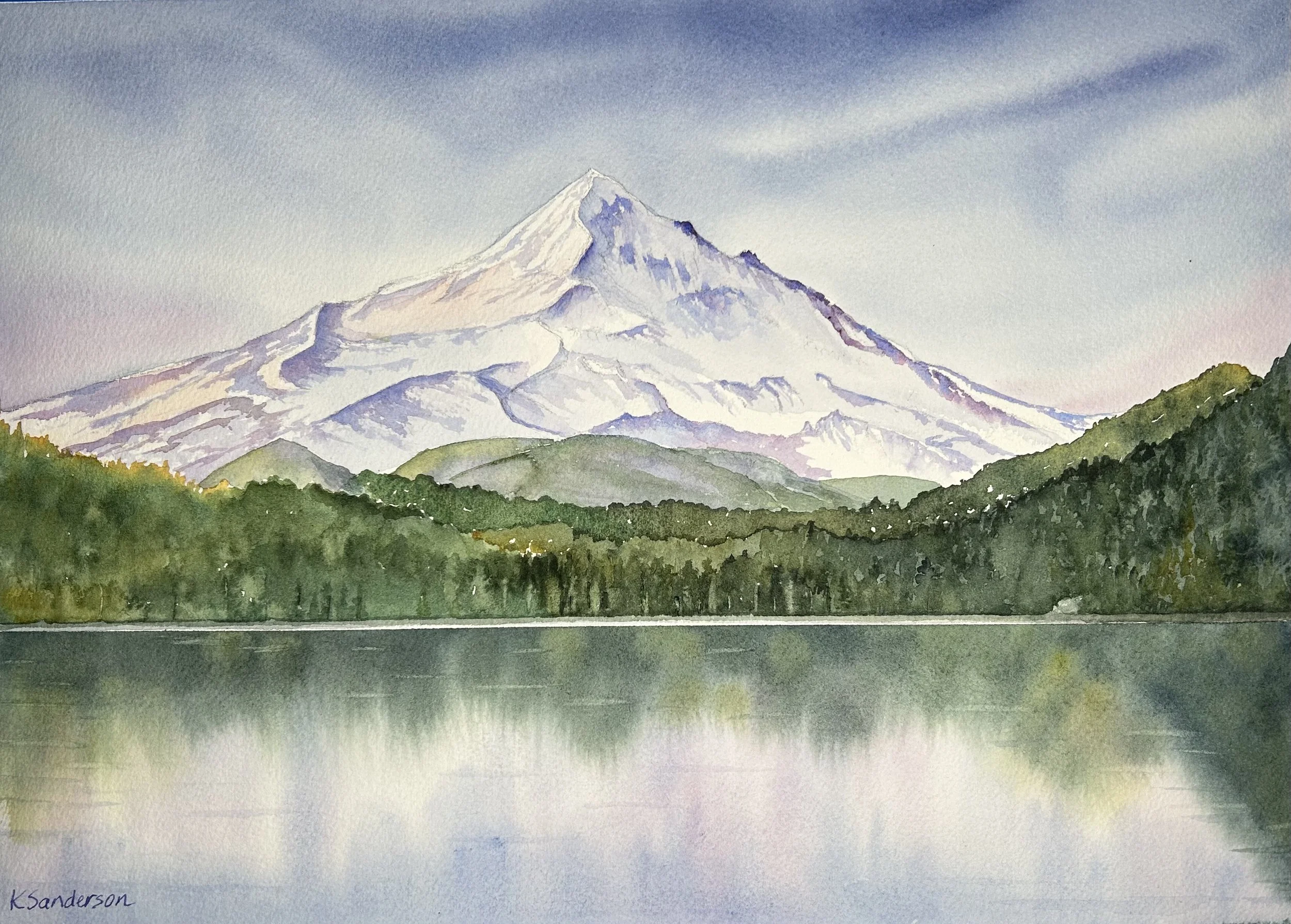 Mt. Hood from Lost Lake 2025