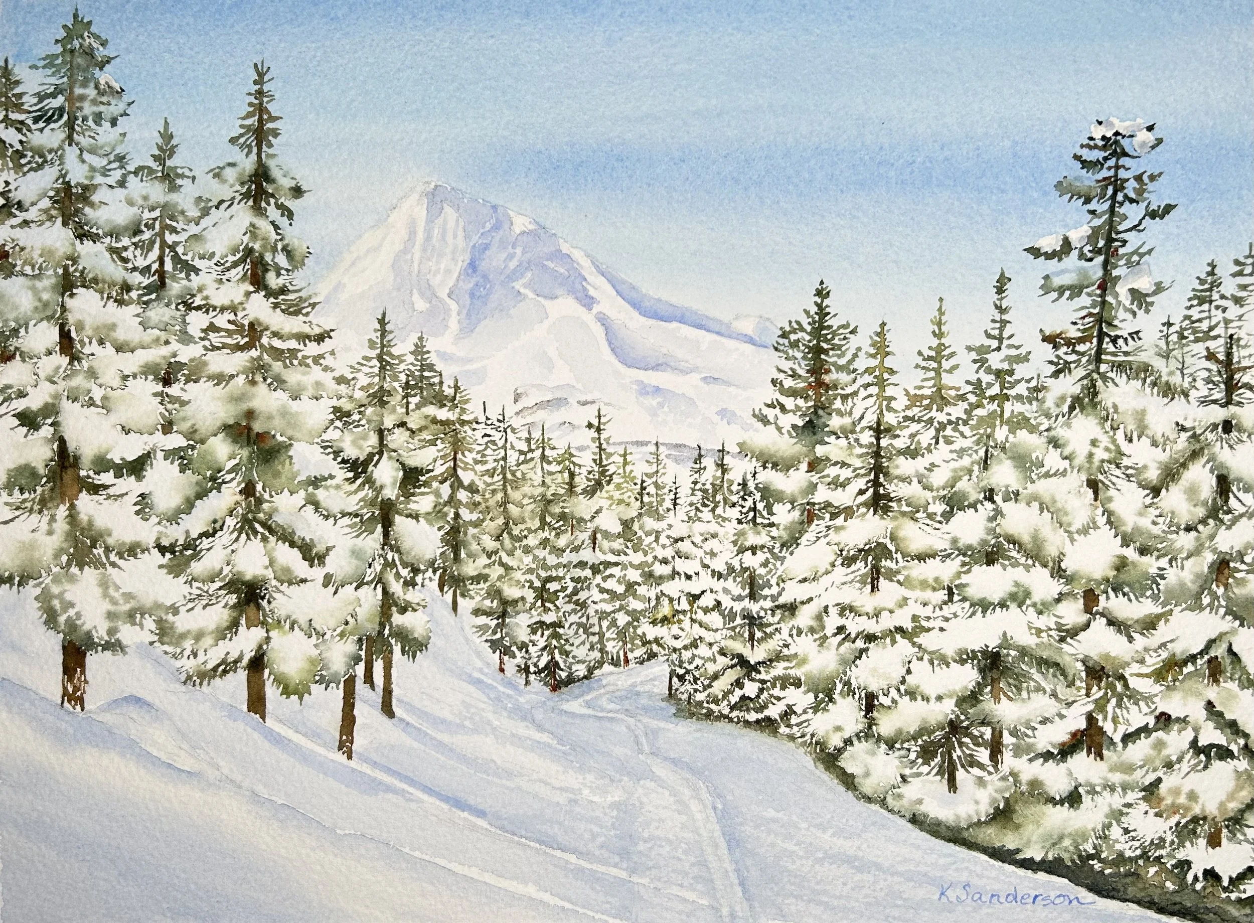 Mt. Hood From Cloud Cap Road 2023