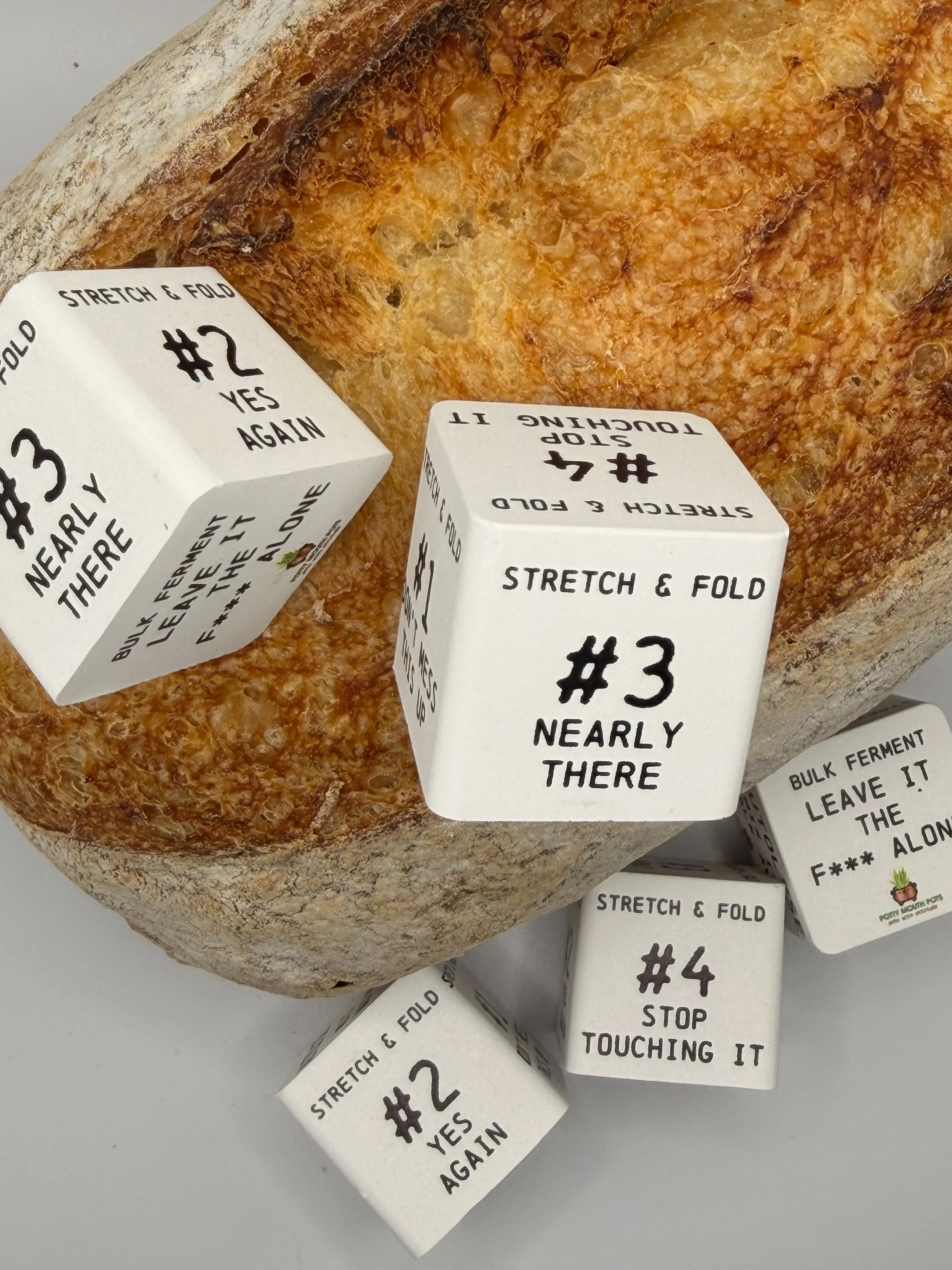 Potty Mouth Sourdough Stage Cubes Set of 2