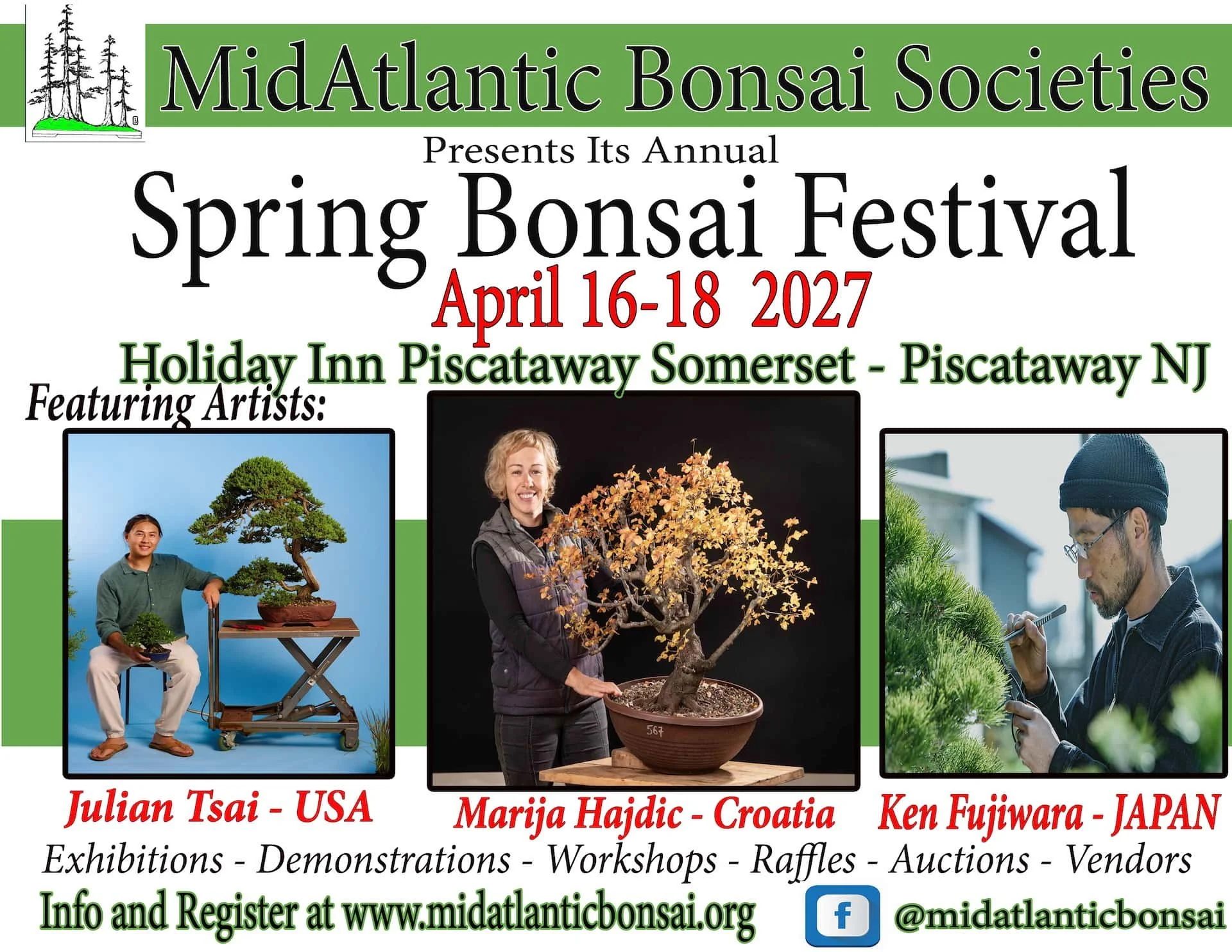 Mid Atlantic Bonsai Societies Spring Bonsai Festival