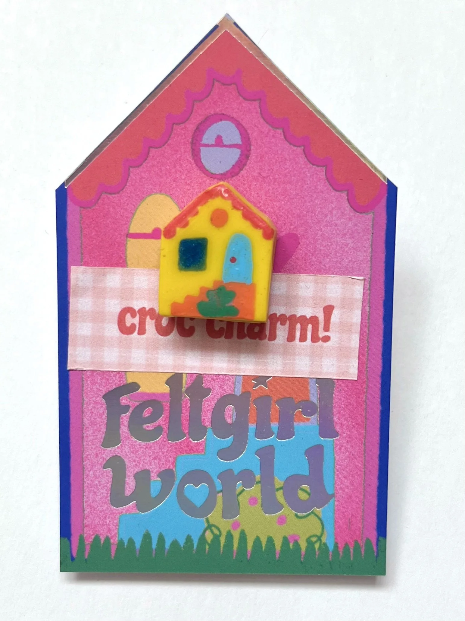 feltgirlworld House Croc Charm