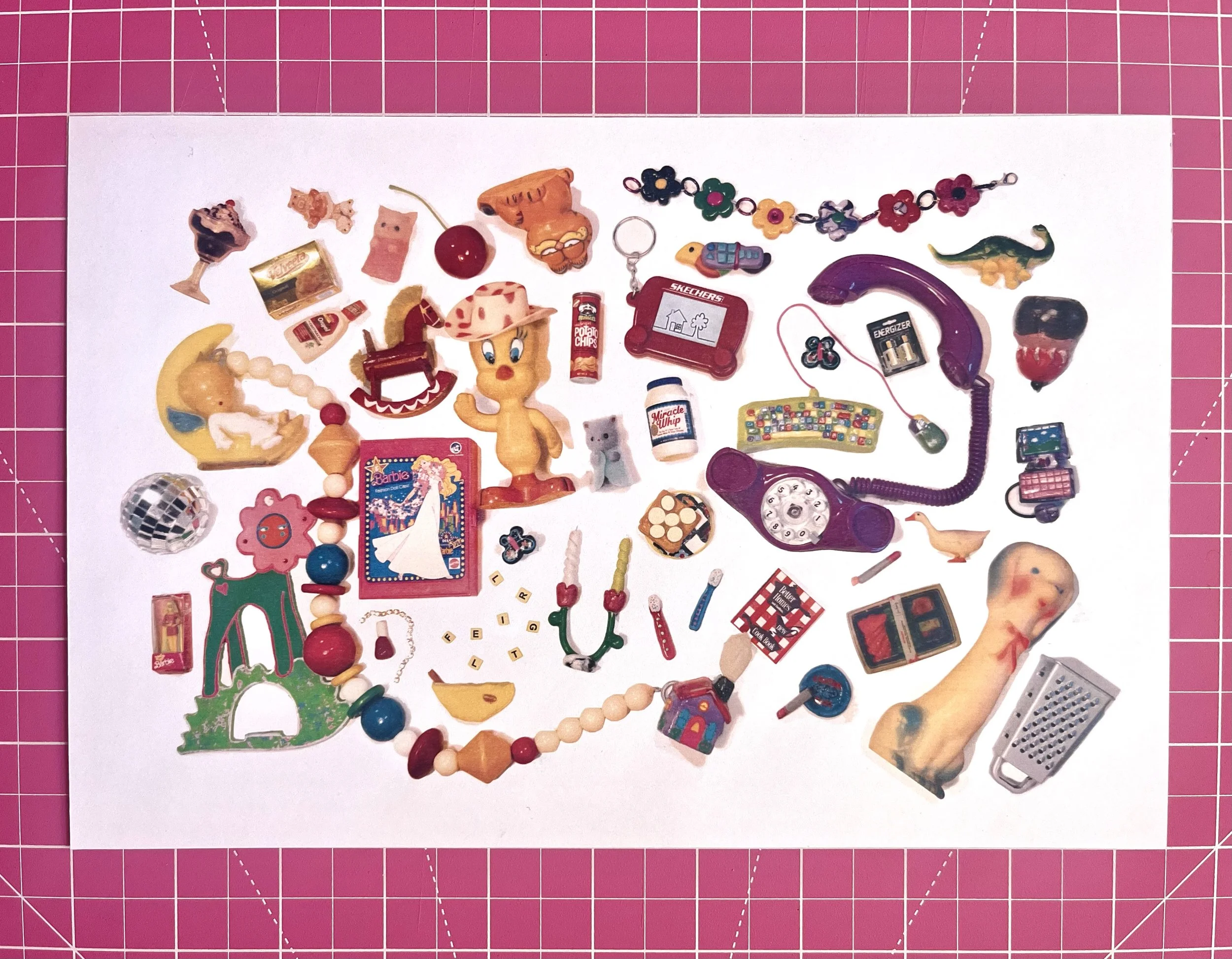 feltgirlworld Tiny Things Print