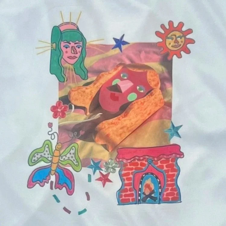 feltgirlworld Girl Lamp Drawing Tank