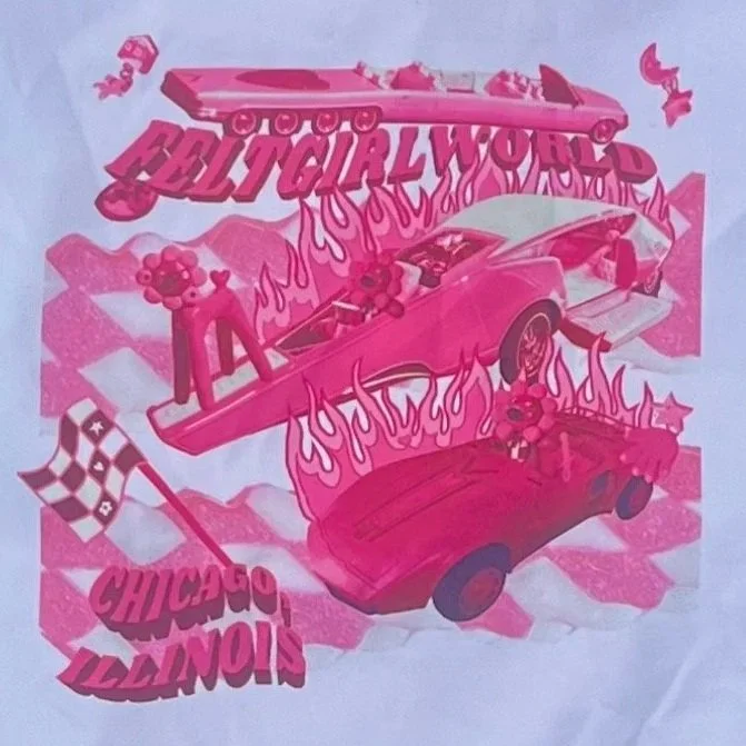 feltgirlworld Racing Tank