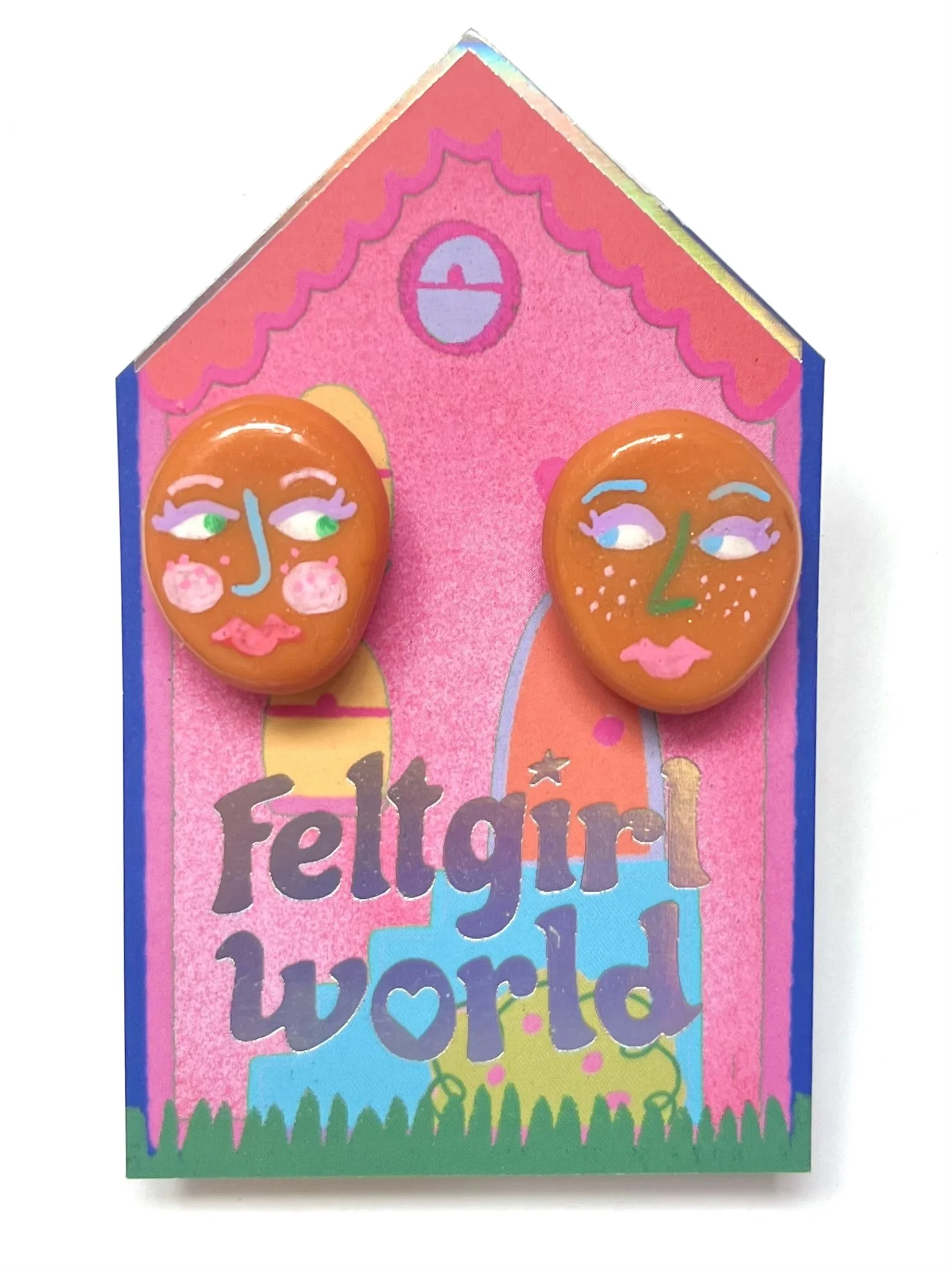 feltgirlworld Face Studs