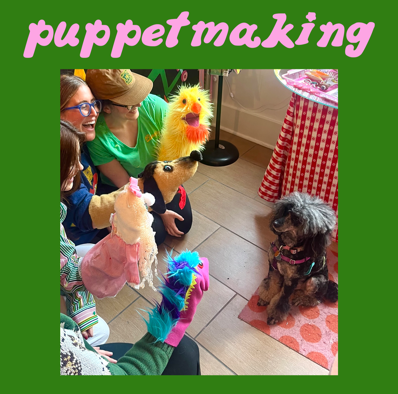 Puppetmaking Workshop 9/20