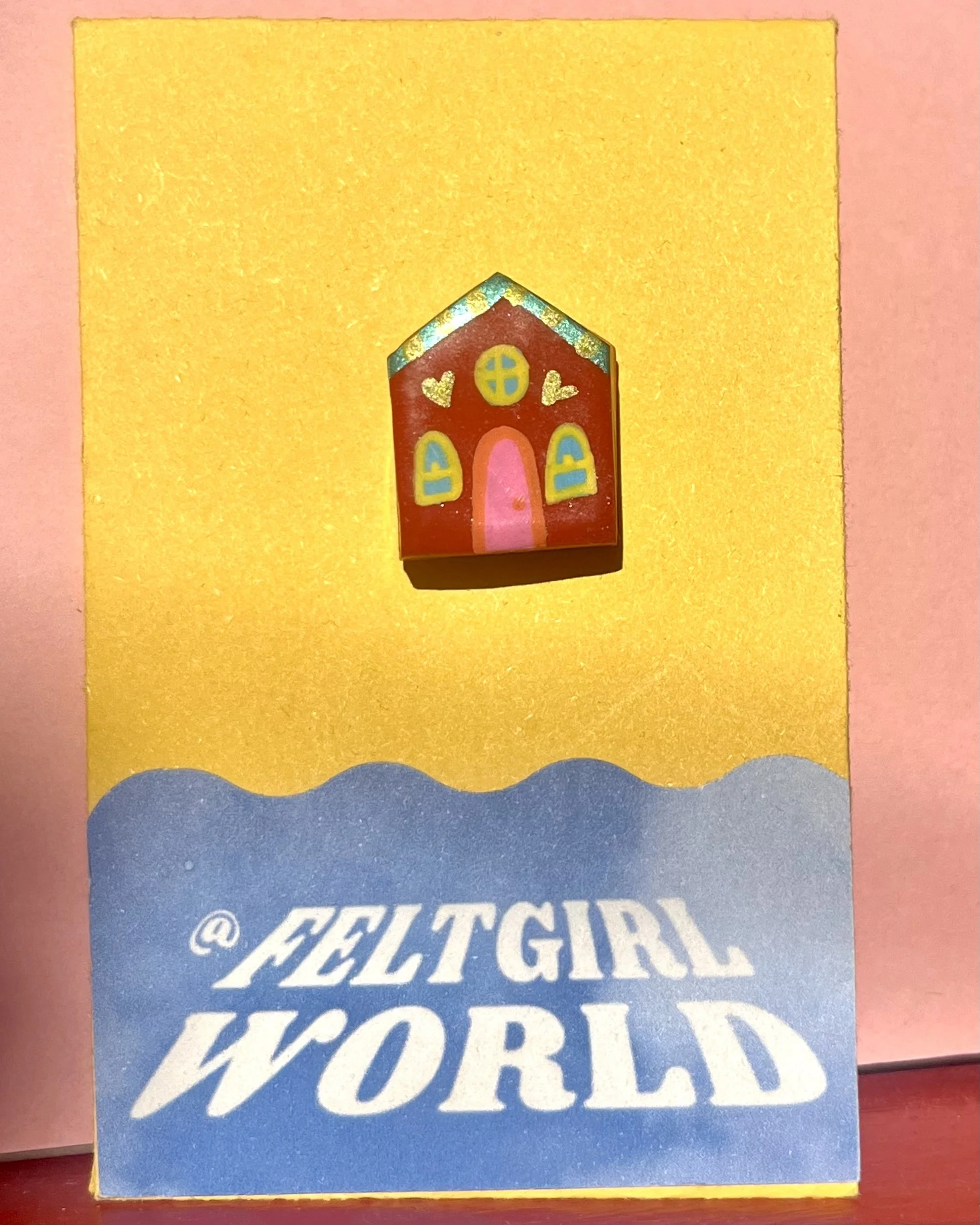 feltgirlworld House Croc Charm