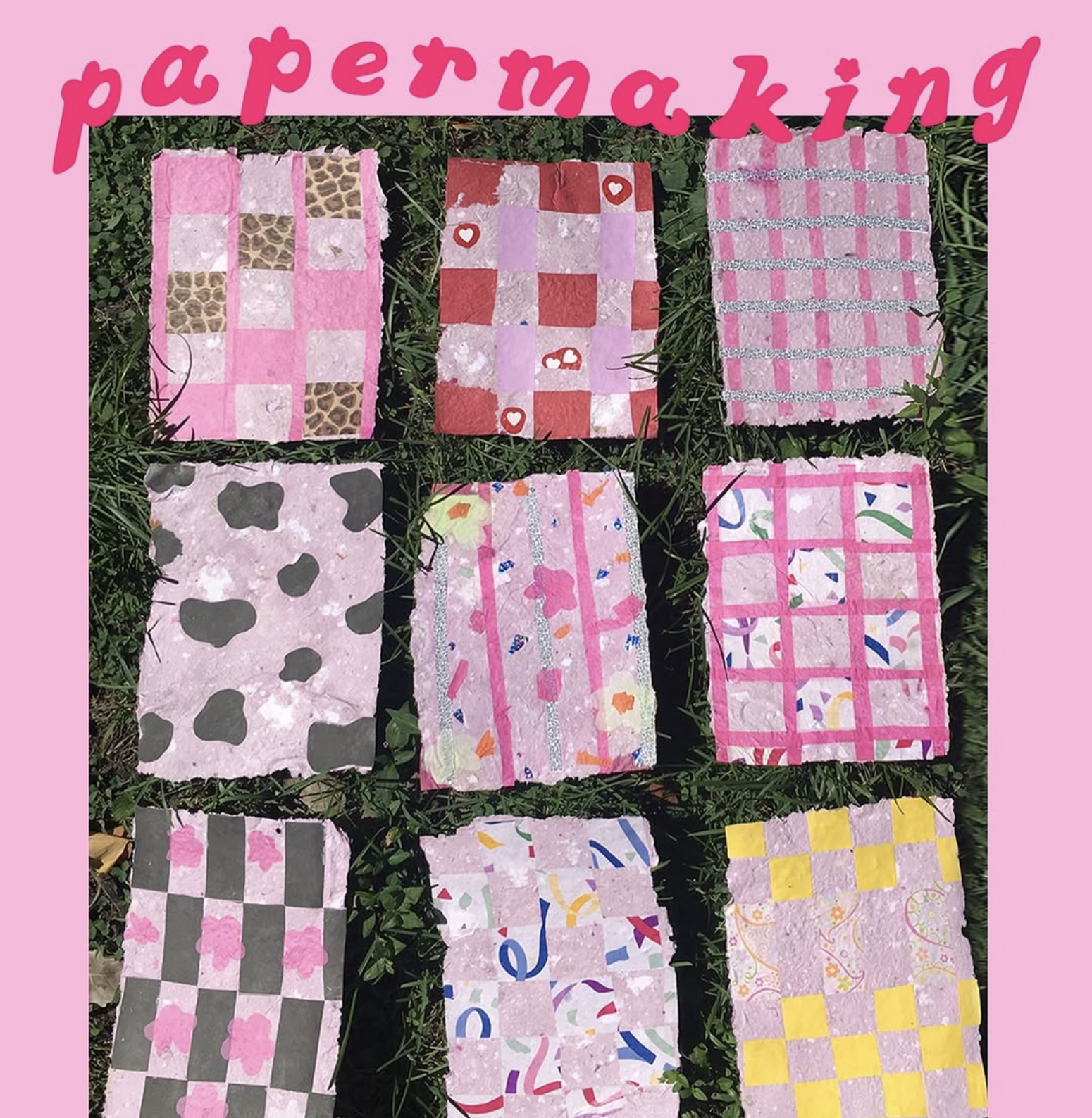 Collage Paper Making 1/17