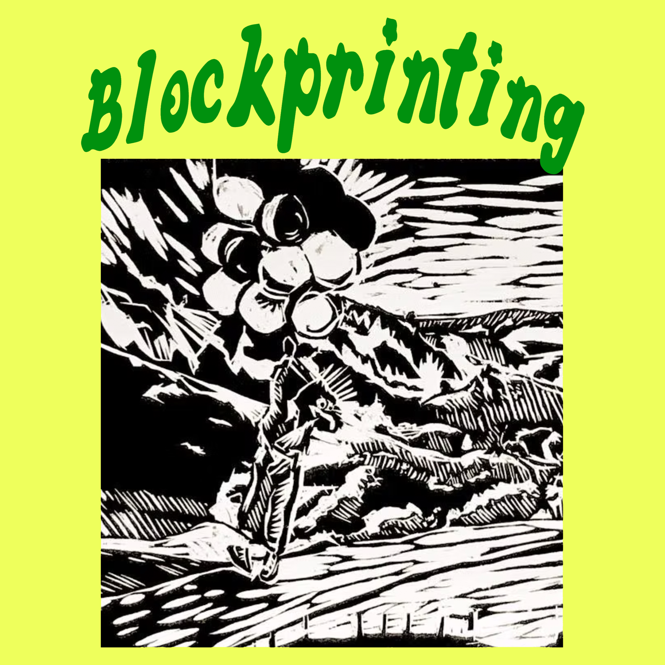 Block Printing Workshop 7/22 OR 8/26