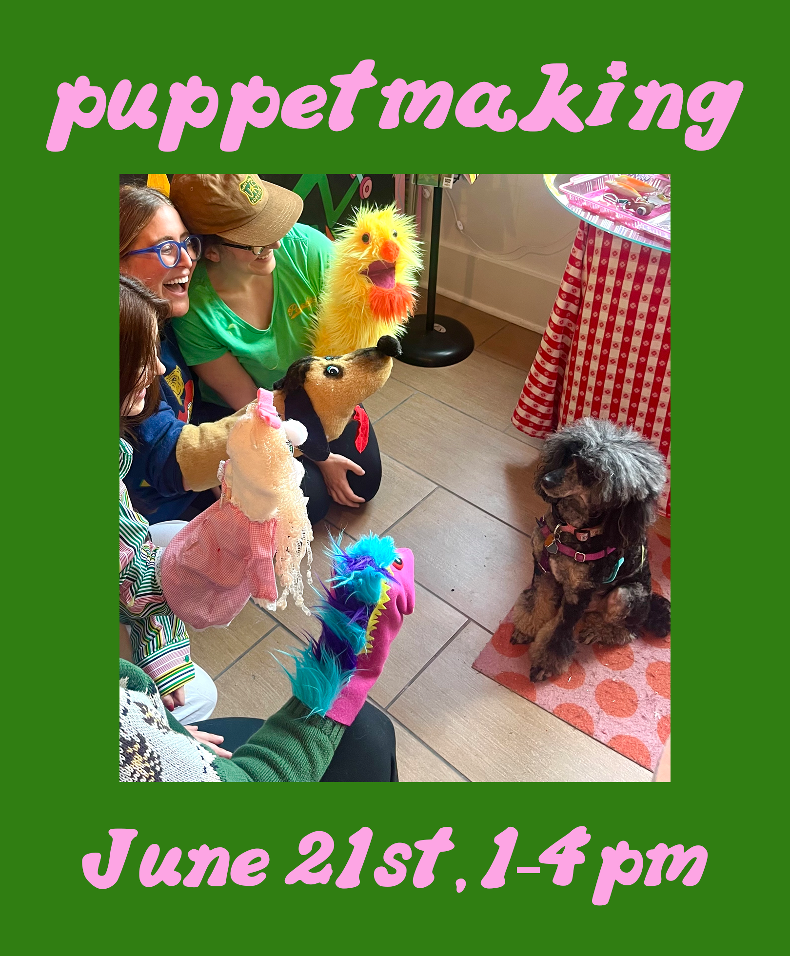 Puppetmaking Workshop 6/21
