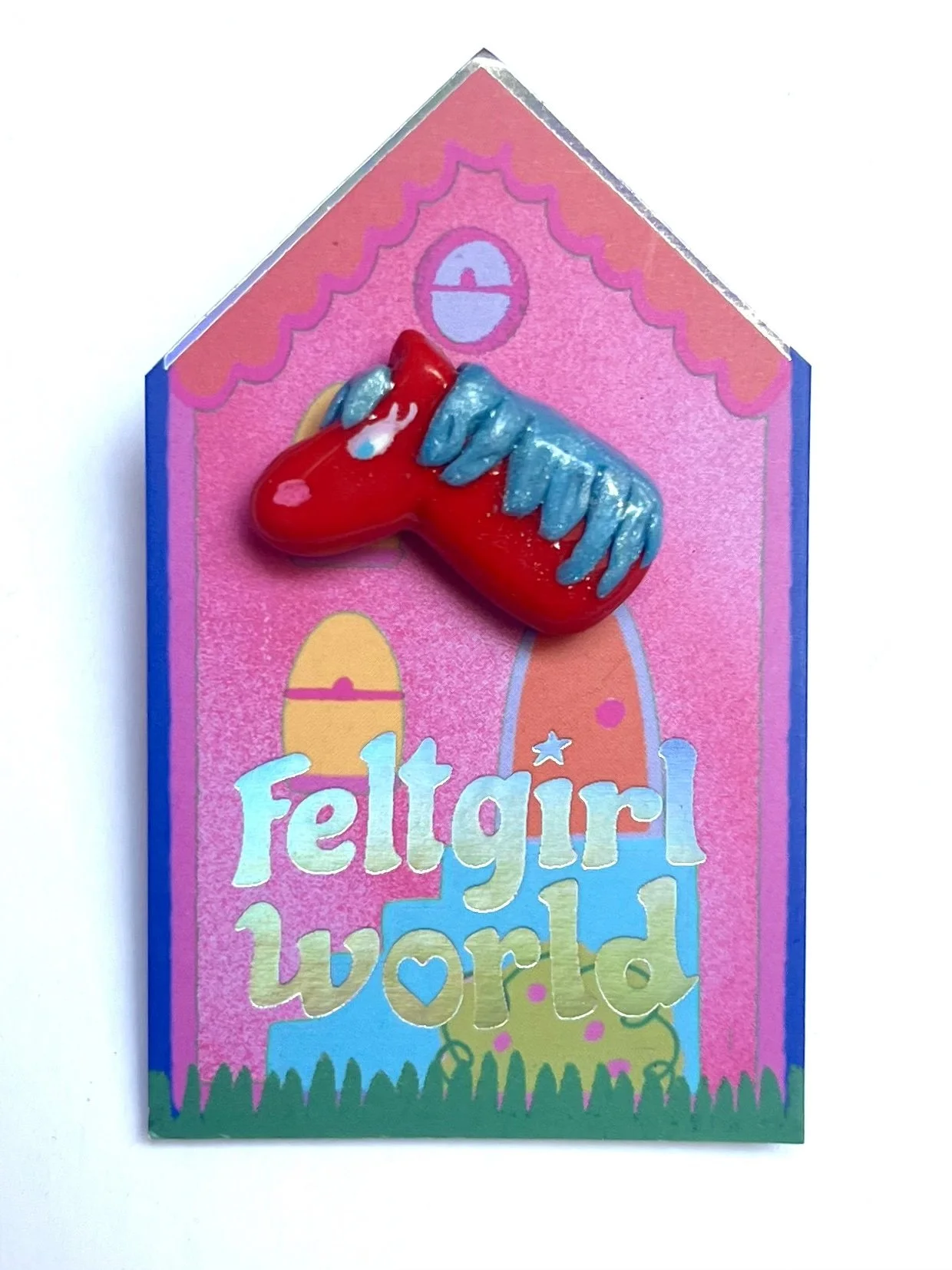 feltgirlworld Horse Pin