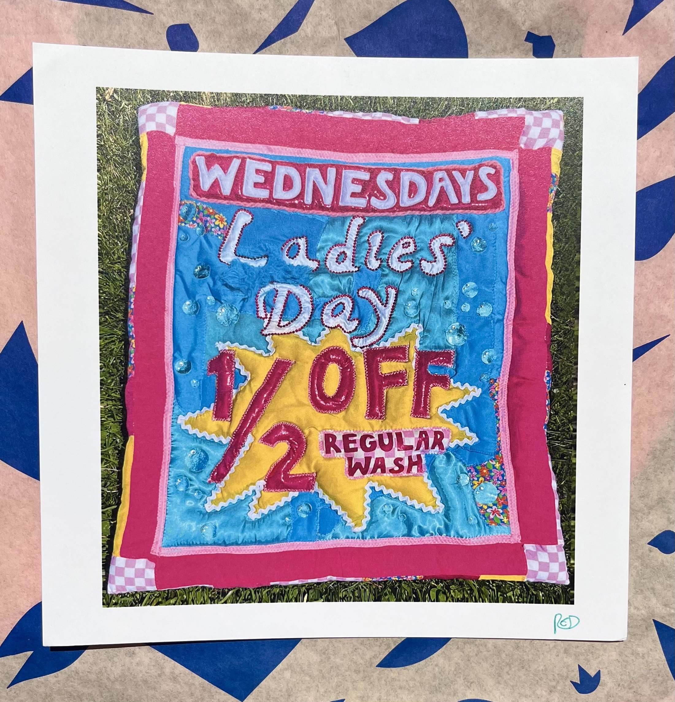 feltgirlworld Ladies' Day Quilt Print