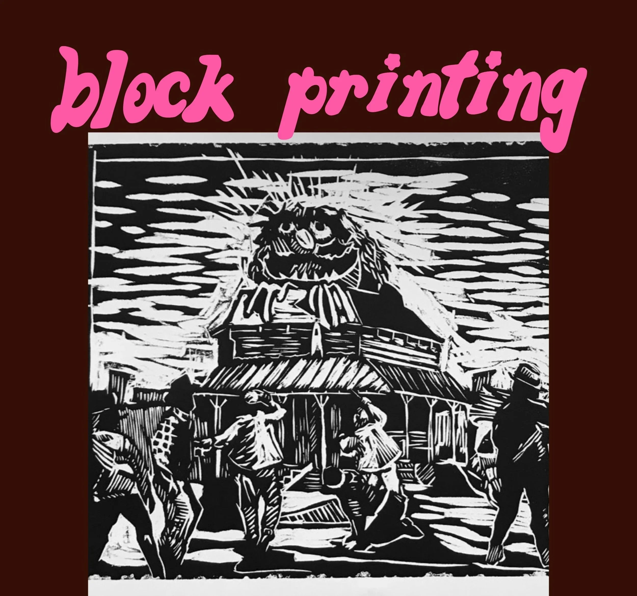 Block Printing Workshop 2/18