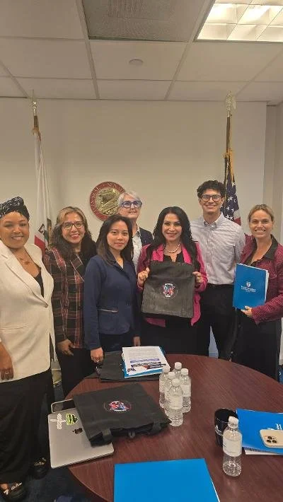 Group of advocates with Senator Susan Rubio