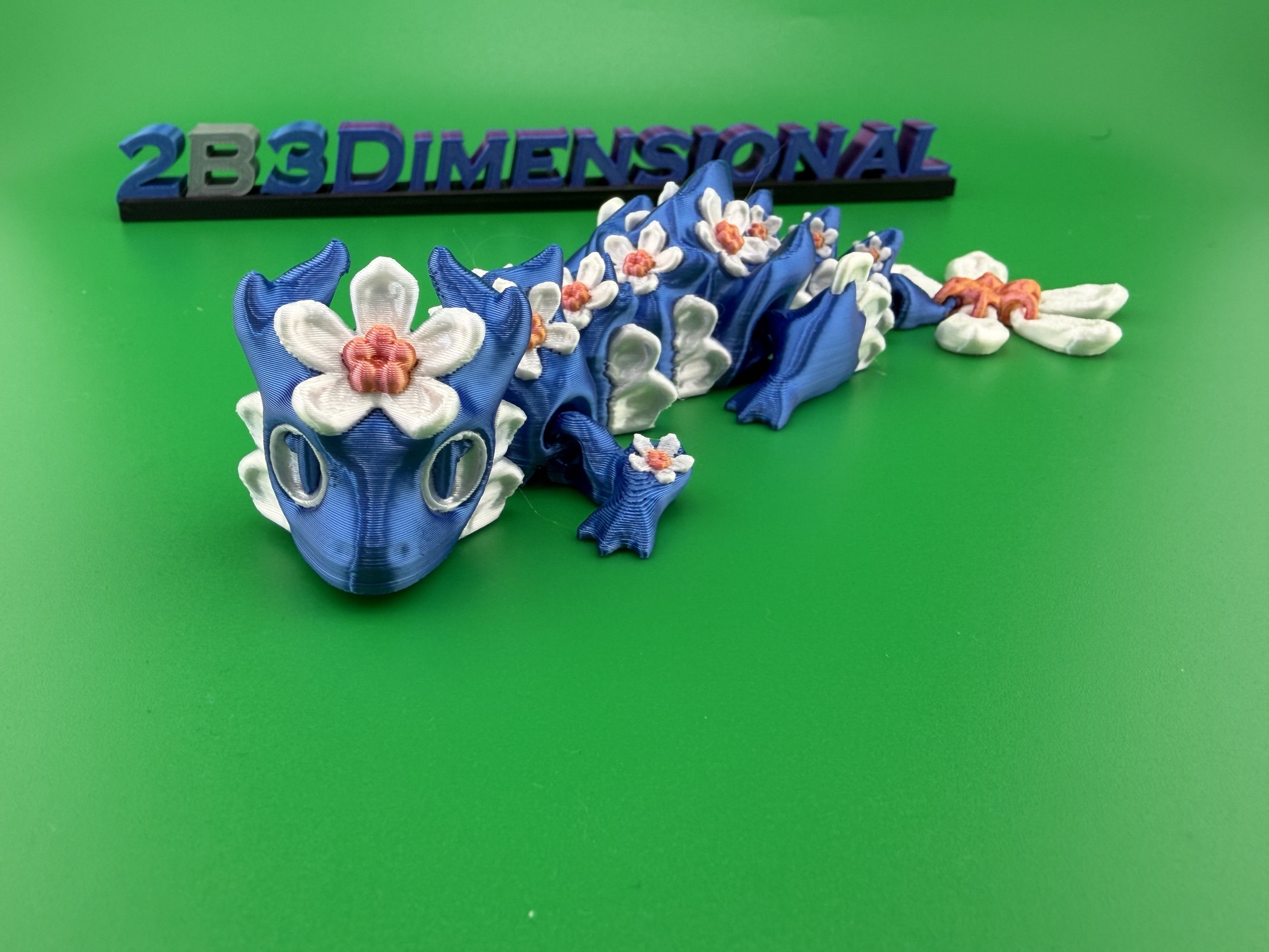Forget-Me-Knot Baby Dragon
