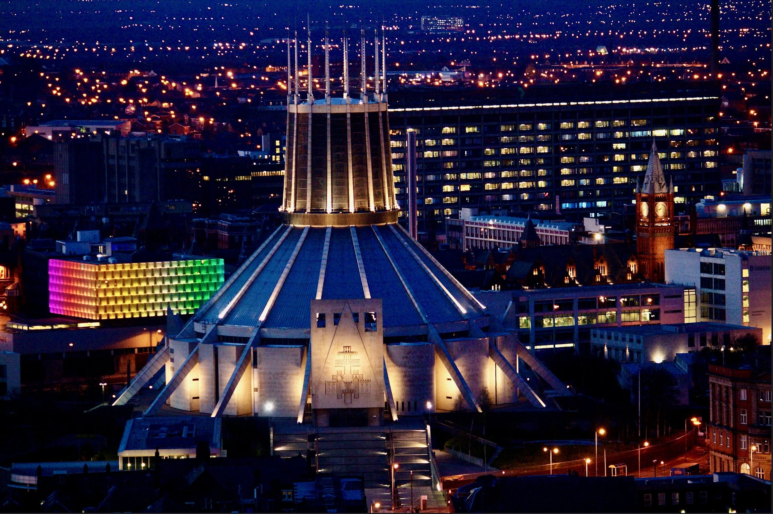 Liverpool, UK. Metropolitan cathedral