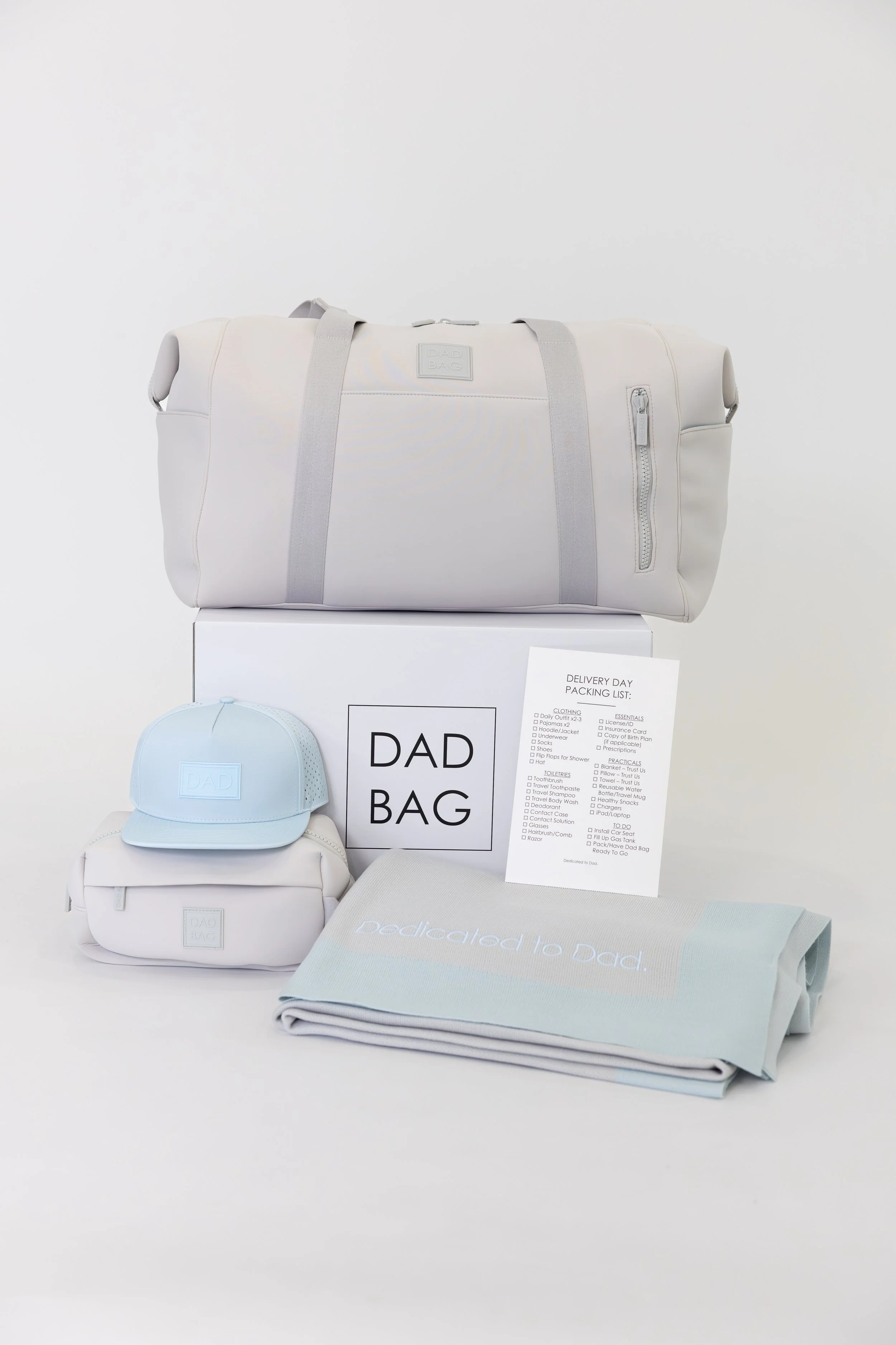 Cloud Gray-Sky Blue Hat Bundle