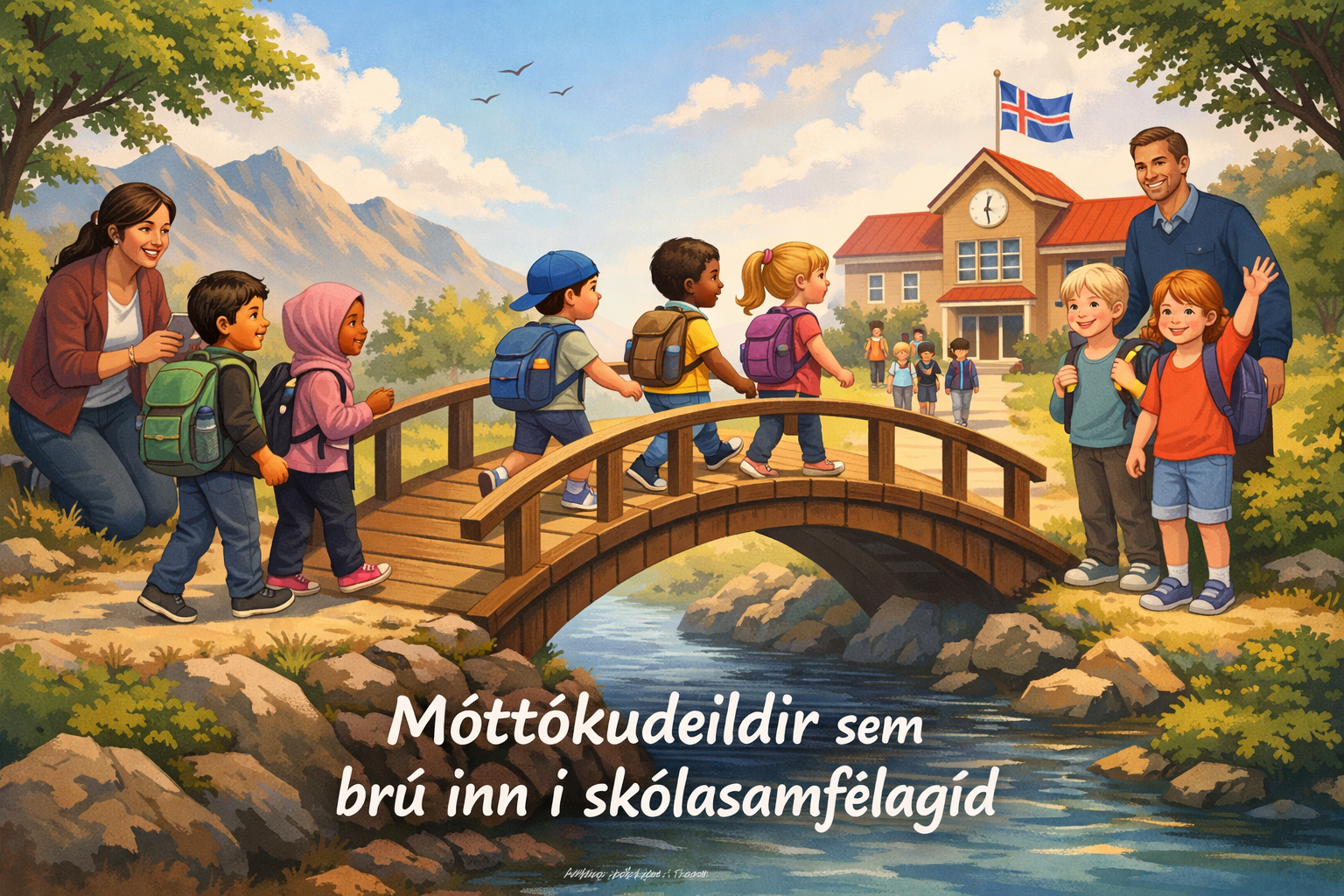 Móttökudeildir: Brú til þátttöku – ekki aðskilnaður