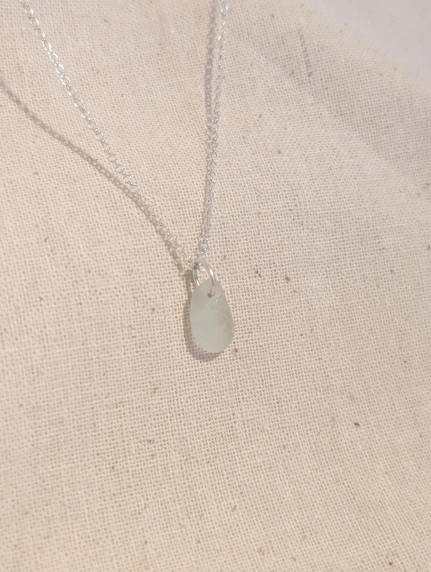 Sea Glass Charm Necklace