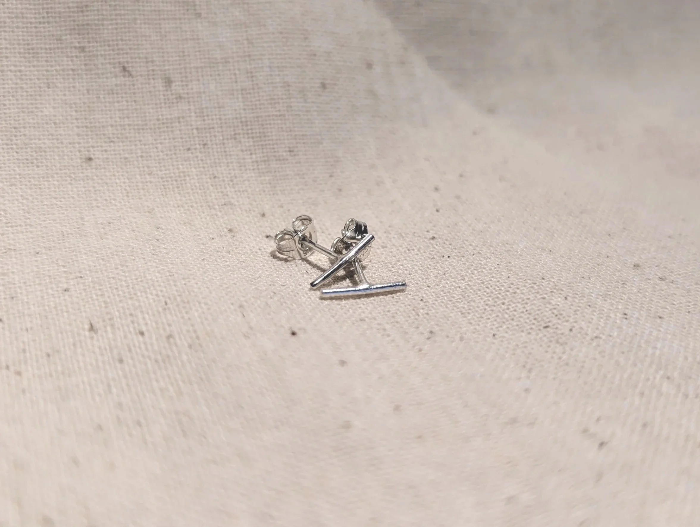 Bar Stud Earrings