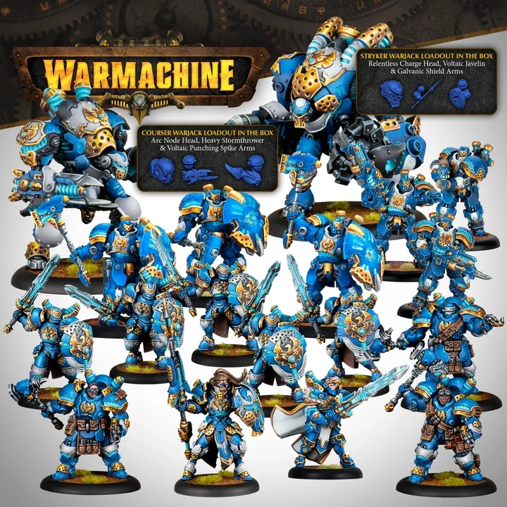 Warmachine: Cygnar Storm Legion Army Box - The Breaking Storm