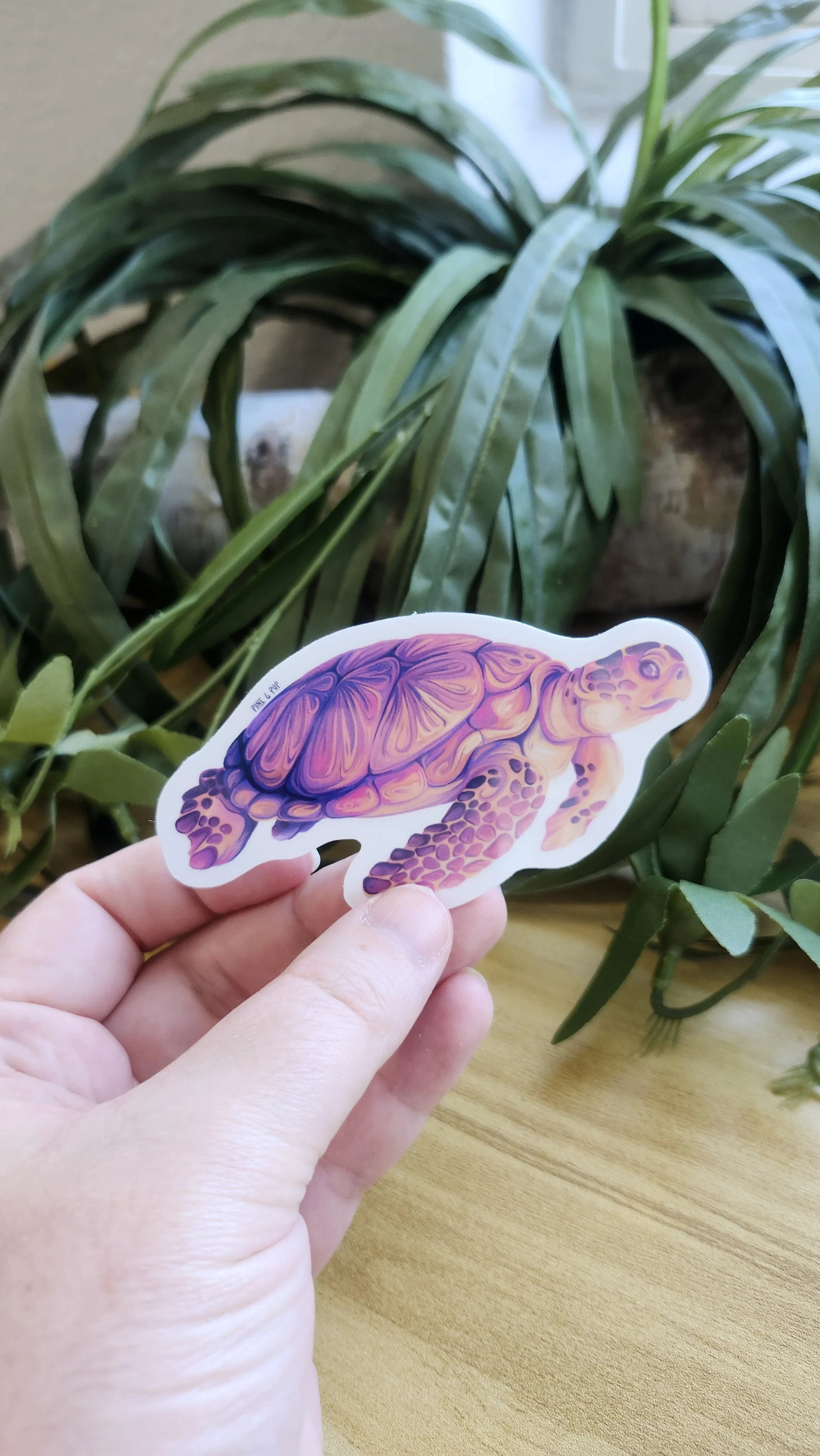 Loggerhead Sea Turtle Sticker