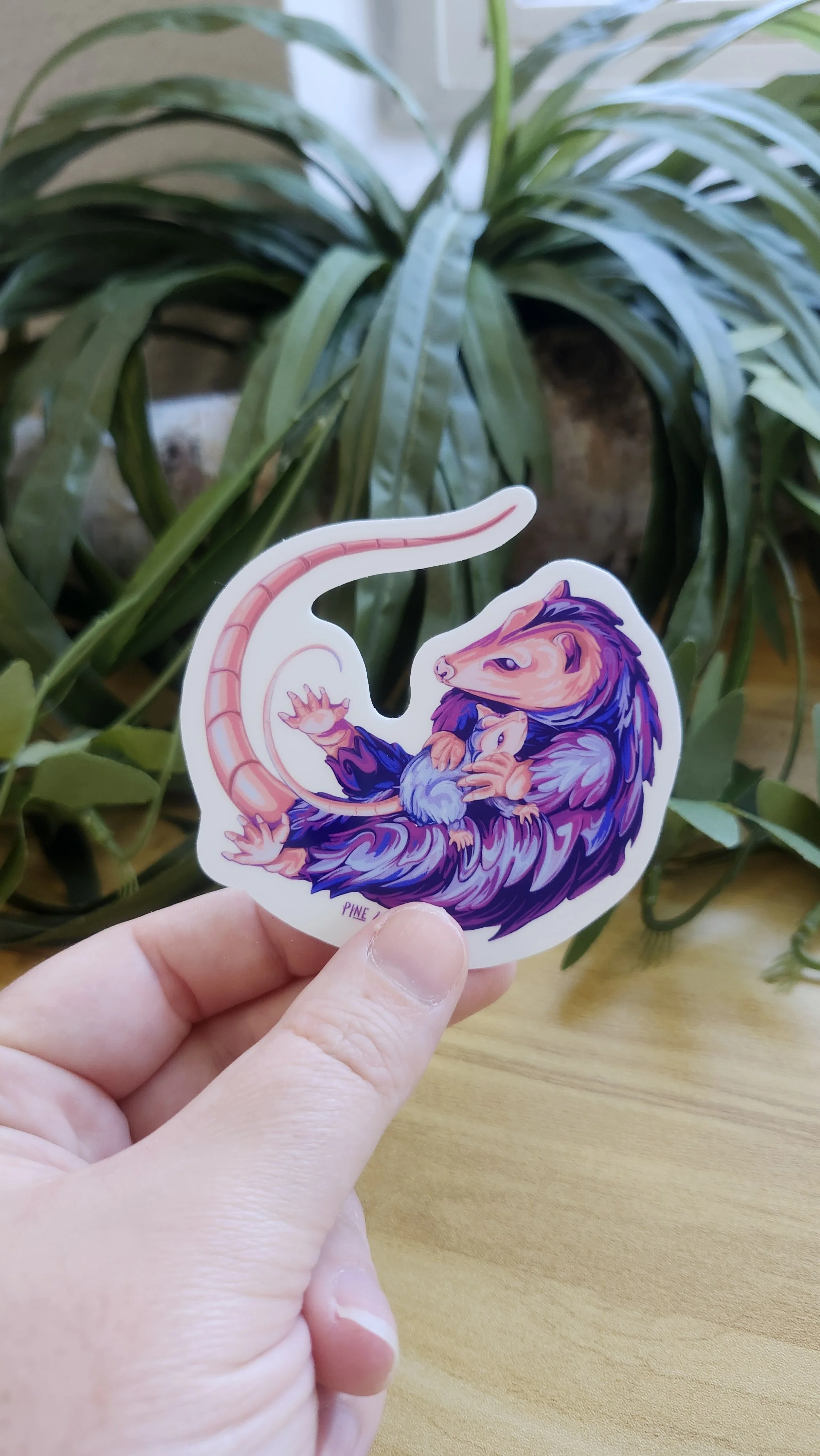 Opossum Sticker